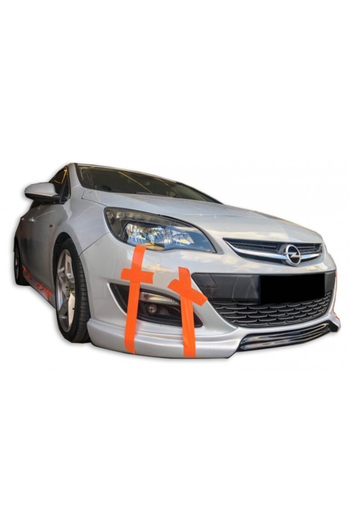plastik body kit Opel Astra J Serisi Hatchback-sedan (2013-2015) Makyajlı Ön Tampon Eki (plastik)