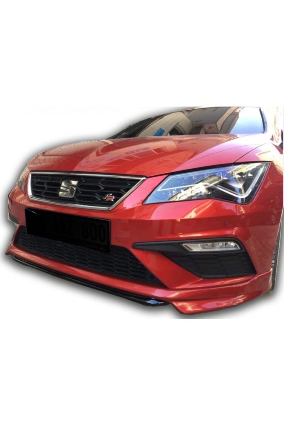 plastik body kit Seat Leon Series Mk3-5f (2017-2020) Fr Uyumlu Abt Dizayn Ön Tampon Ek (plastik)