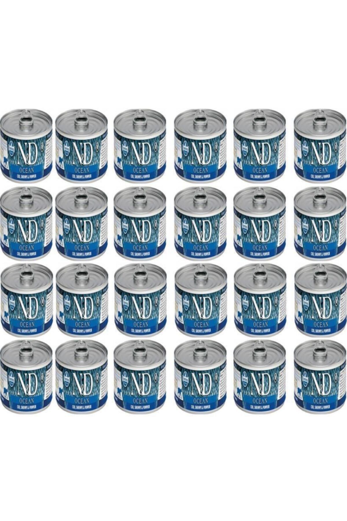 N&D Ocean Morina Balik Ve Karidesli Kedi Konservesi 80 gr 24 Adet