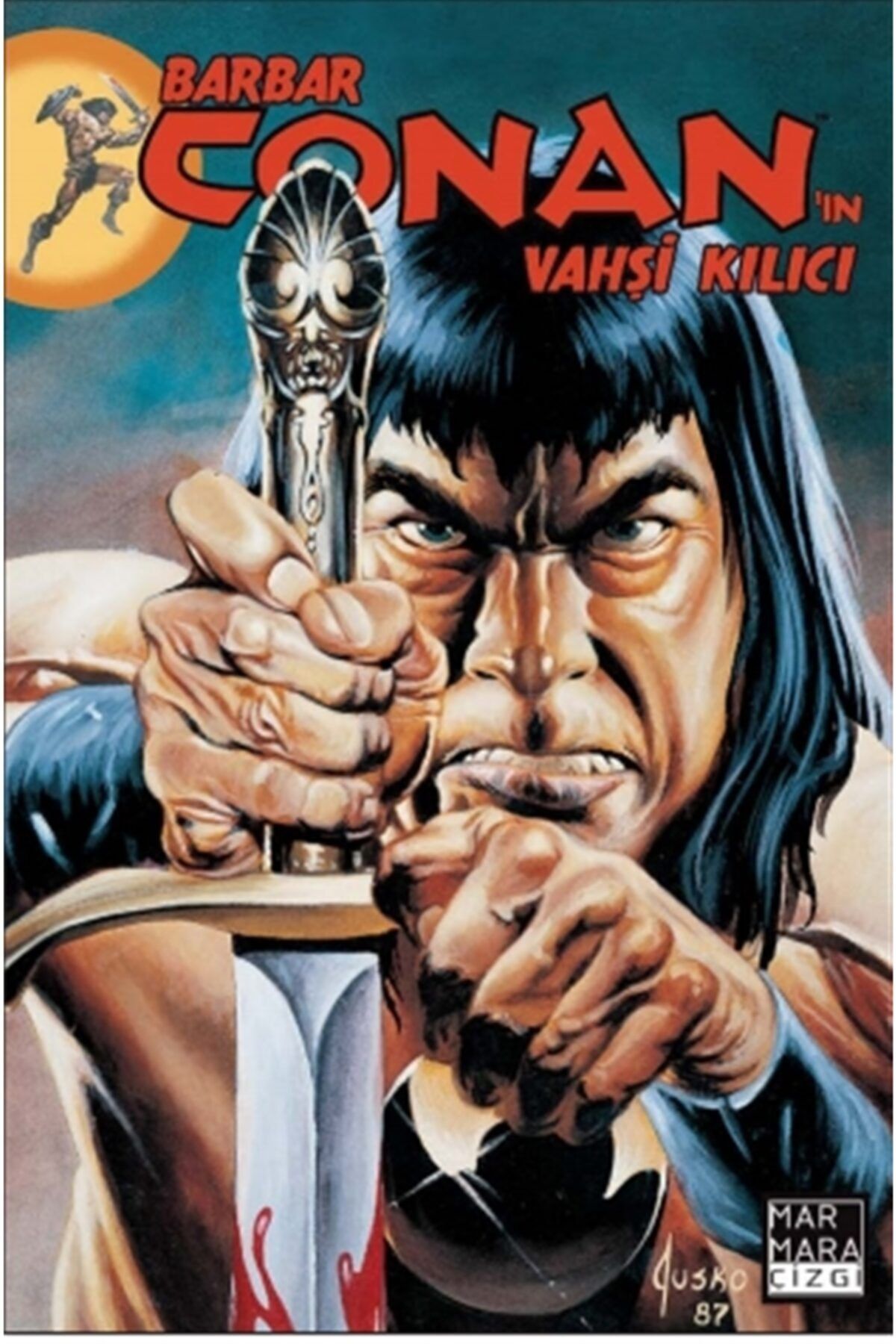 Marmara Çizgi Yayınları Barbar Conan'ın Vahşi Kılıcı Cilt 26 Charles Dixon