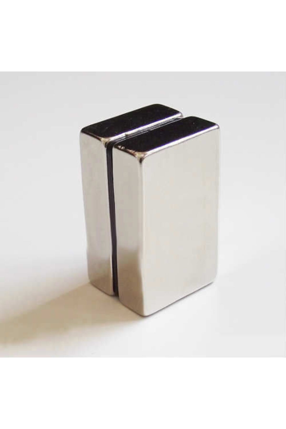 Dünya Magnet 2 Adet 40mm X 20mm X 10mm Köşeli Süper Güçlü Neodyum Mıknatıs