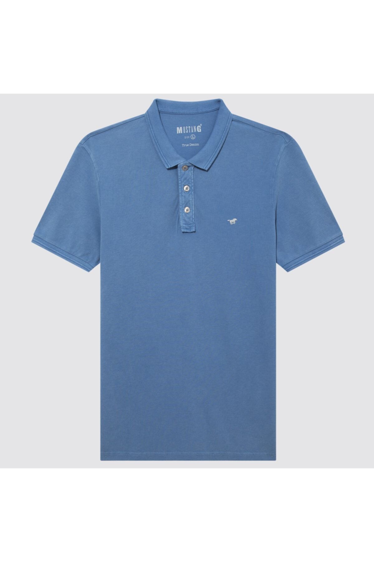 Mustang Erkek Garment Dyed Polo T-Shirt 04-M00183-524