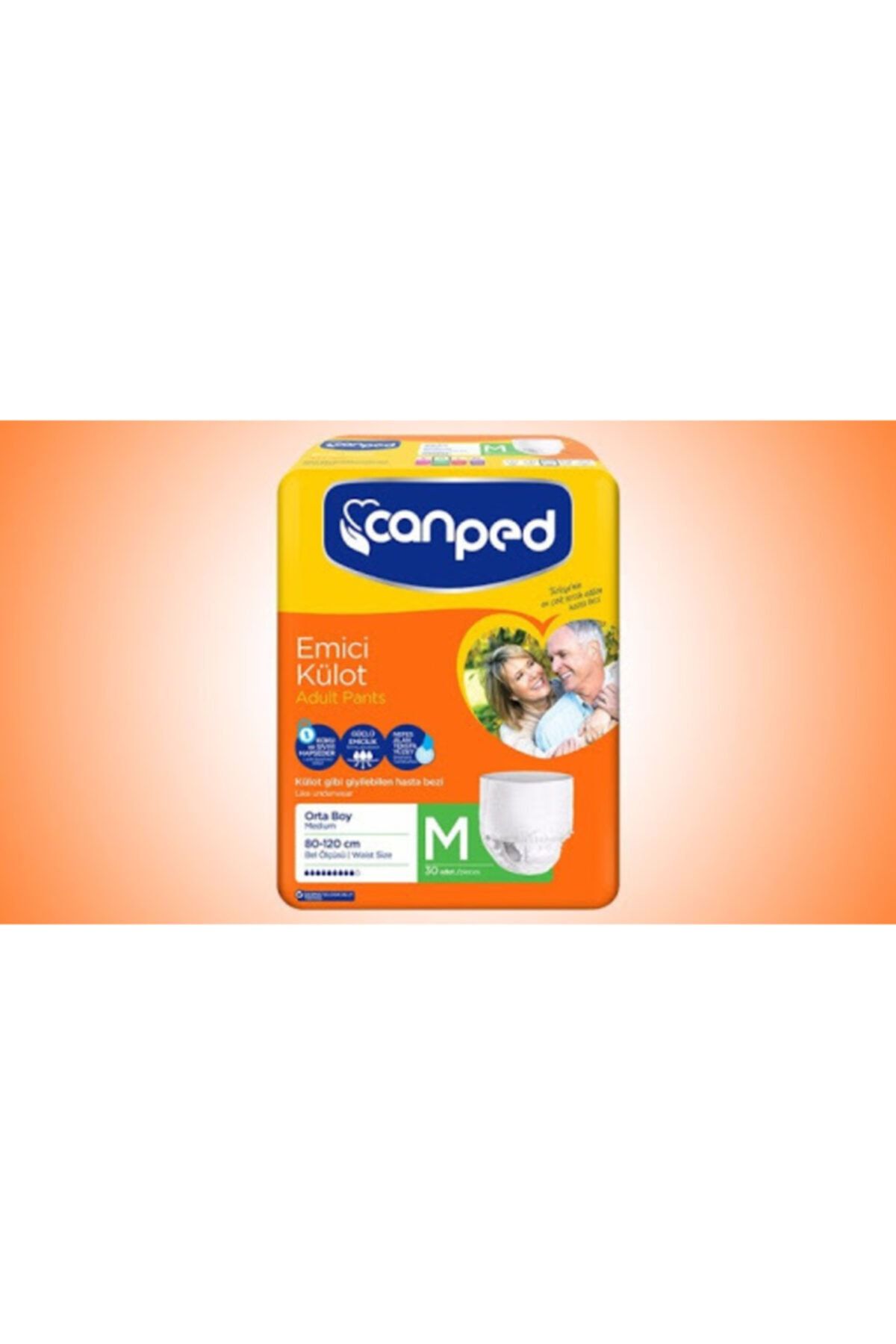 Canped Medium Emici Kilot 30'lu