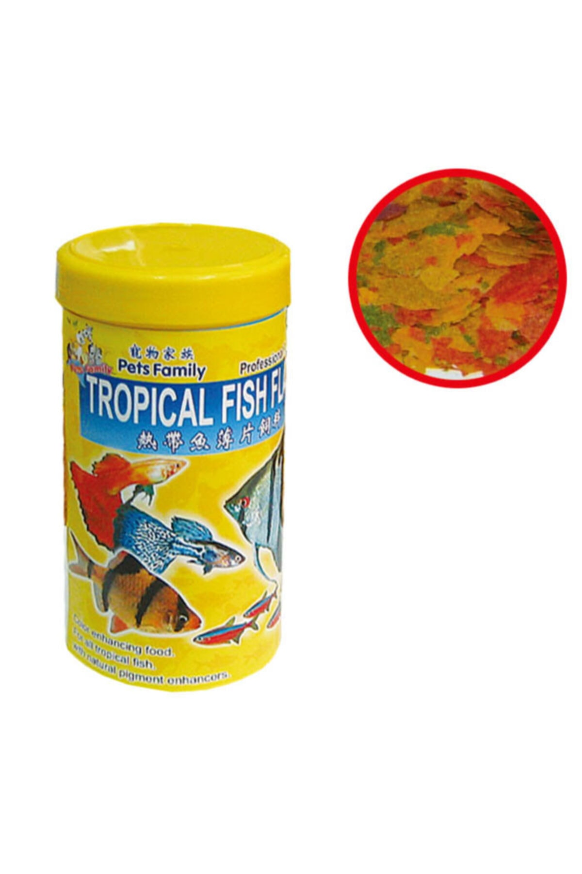Pets Family Pets Famılıy Pul Yem 1000 Ml Flake Lepistes Tetra Melek Çikle