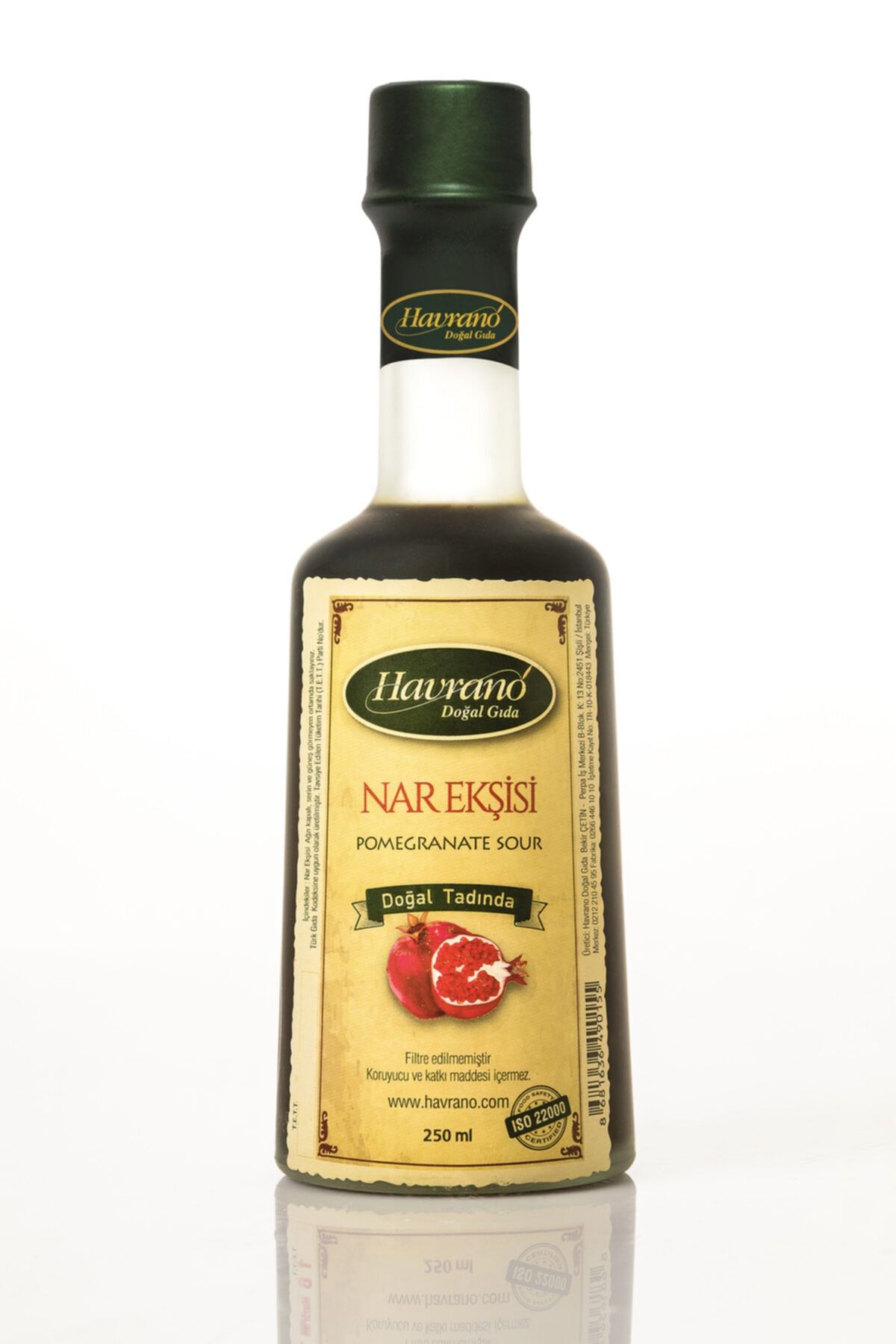 Havrano Doğal Nar Ekşisi 250 ml