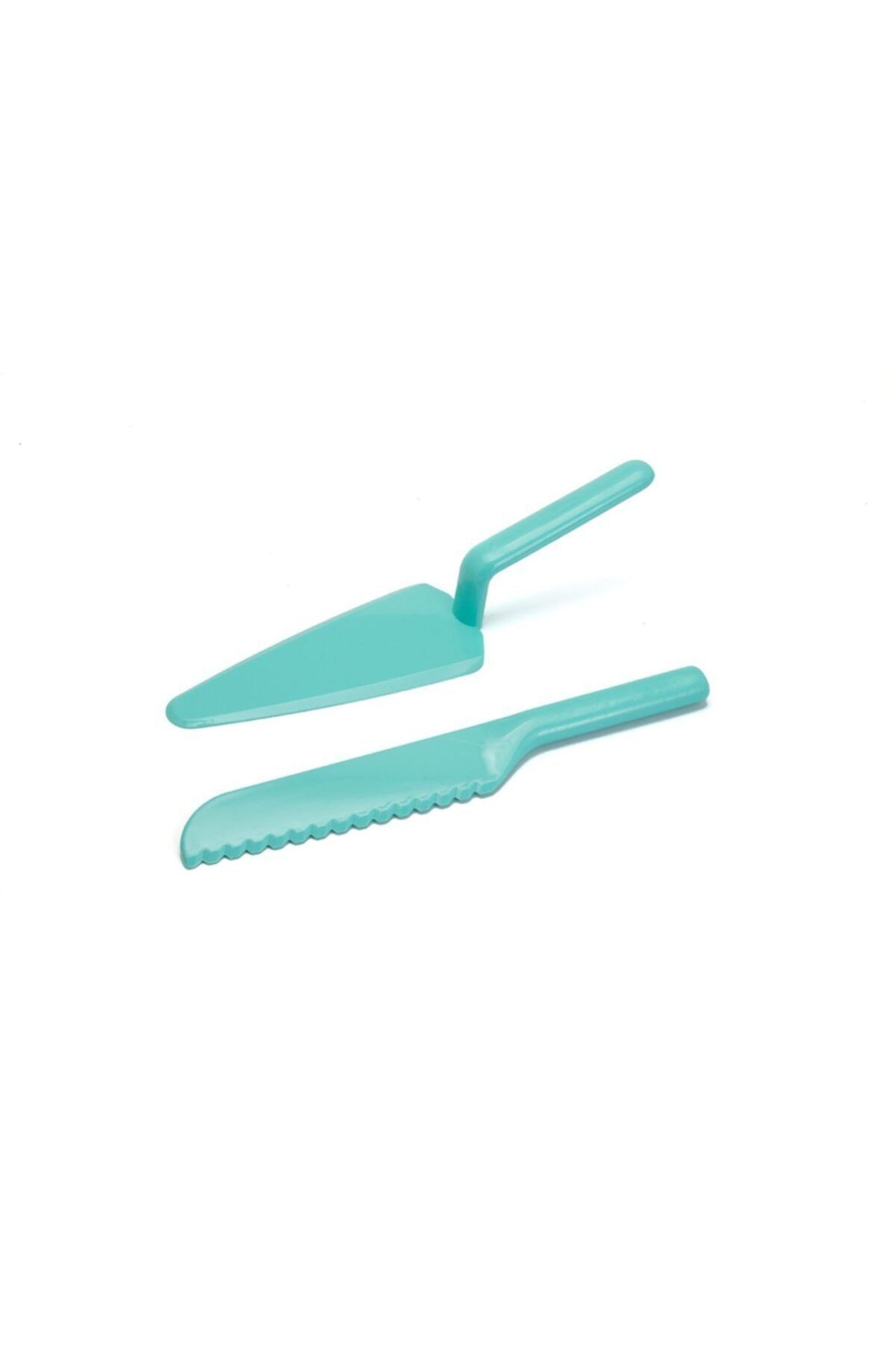 EW's Kitchenware Turkuaz Akrilik Spatula Bıçak Seti