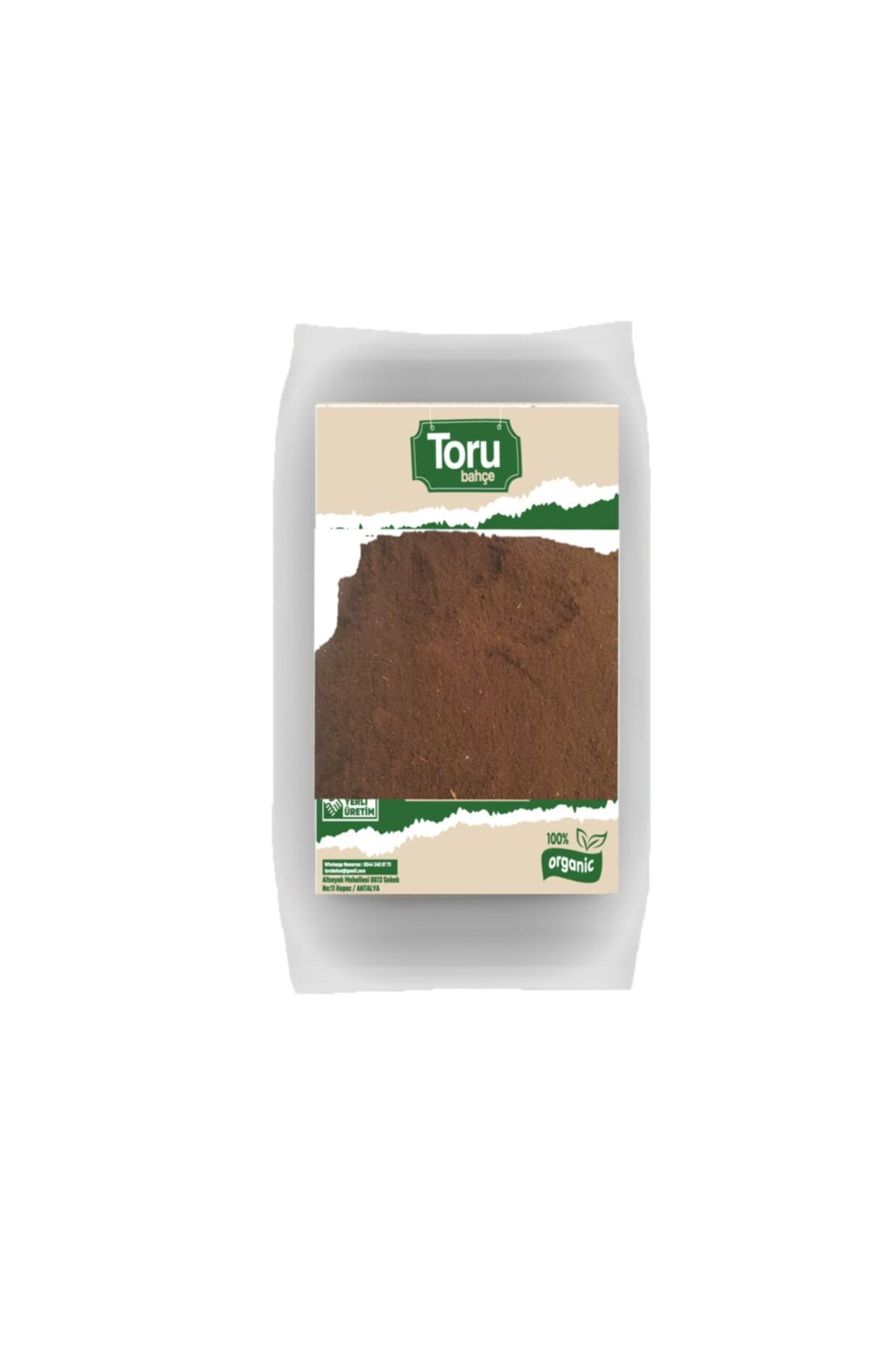 torubahce 50 lt 25 kg Toprak Düzenleyici Solucan Gübresi