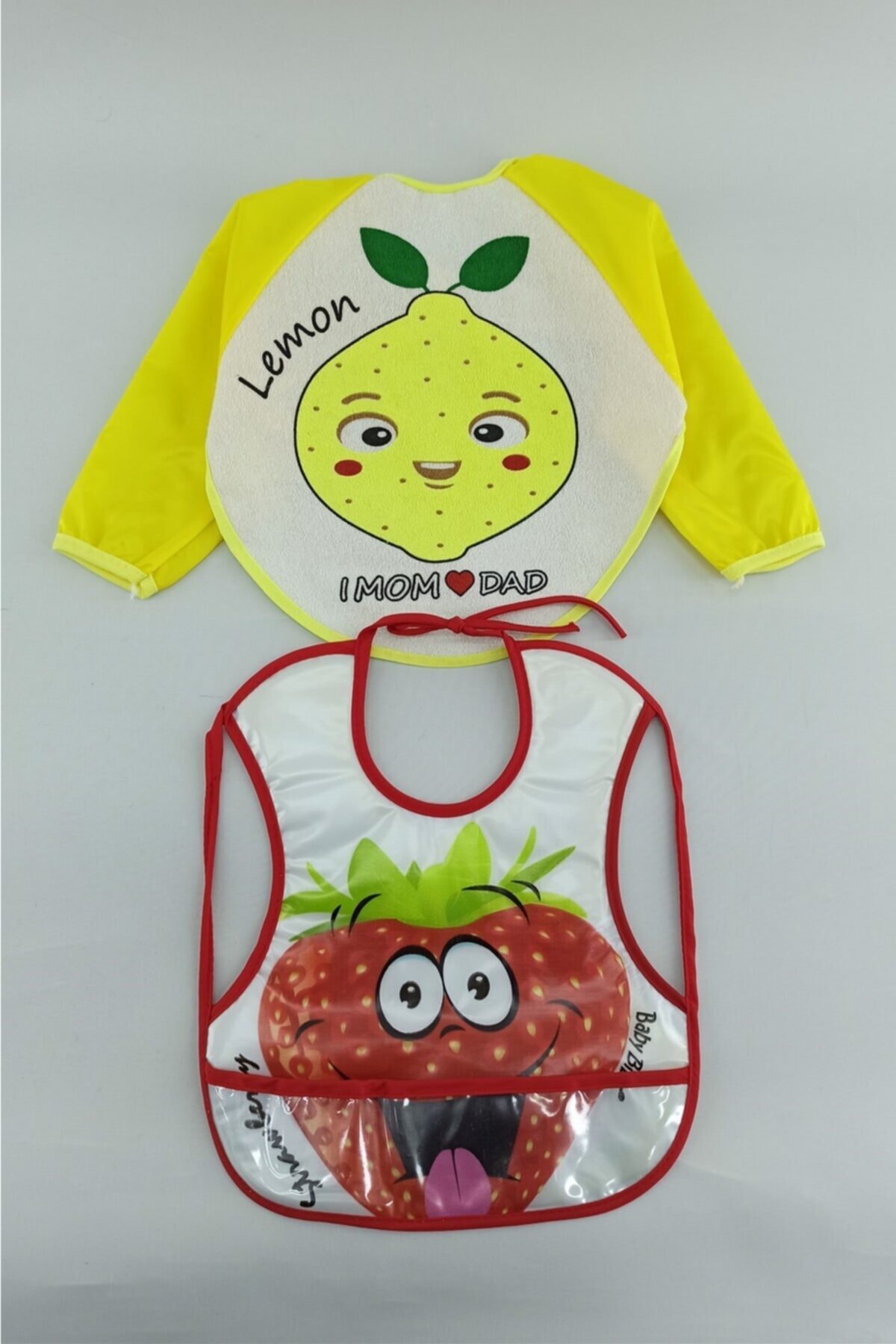 ALİSS Unisex Bebek Mama Önlüğü 2'li