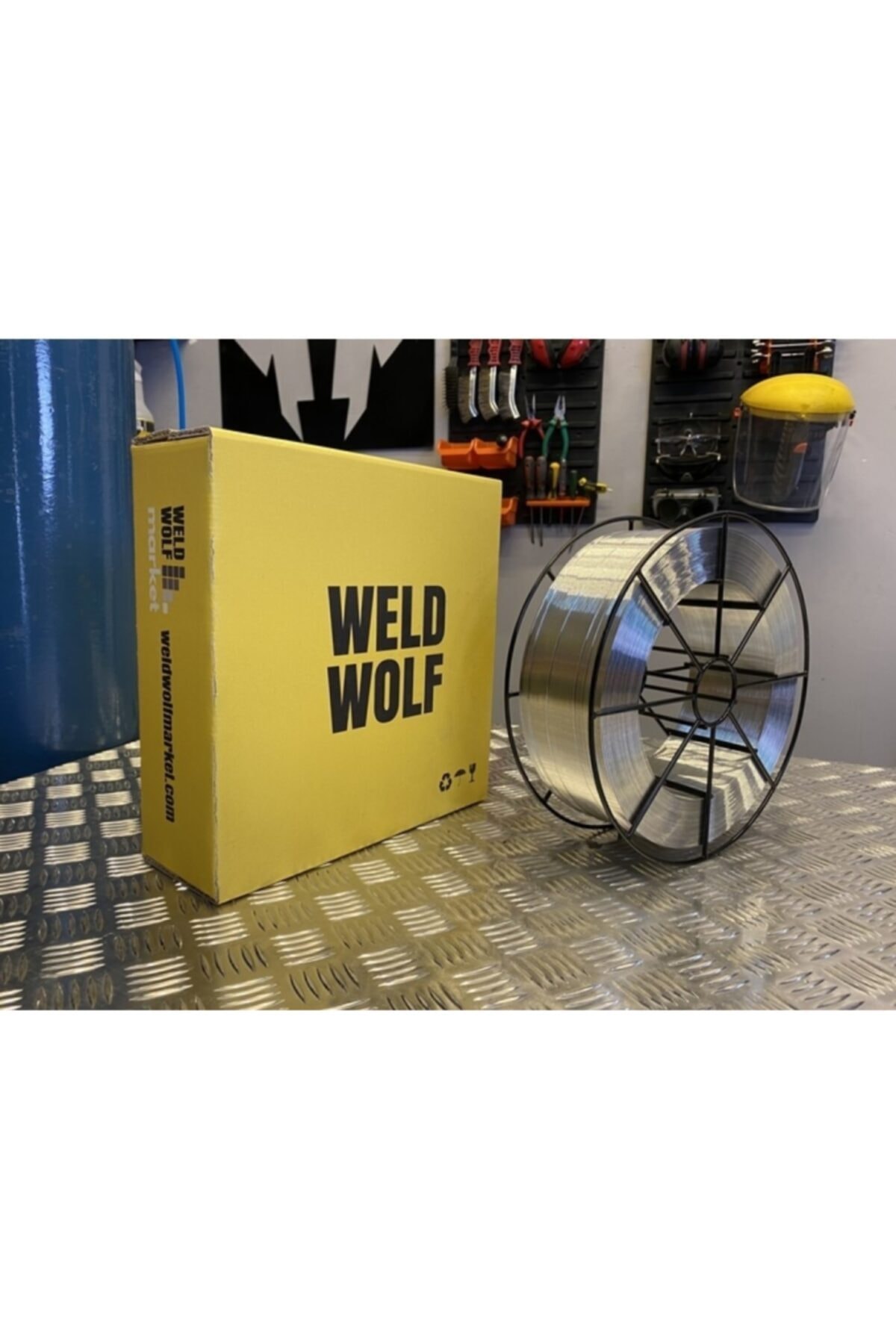 Weld Wolf Alu 4043 M | Alsi5 - Alüminyum Mıg Kaynak Teli / Ø 1.20 Mm / 7 Kg