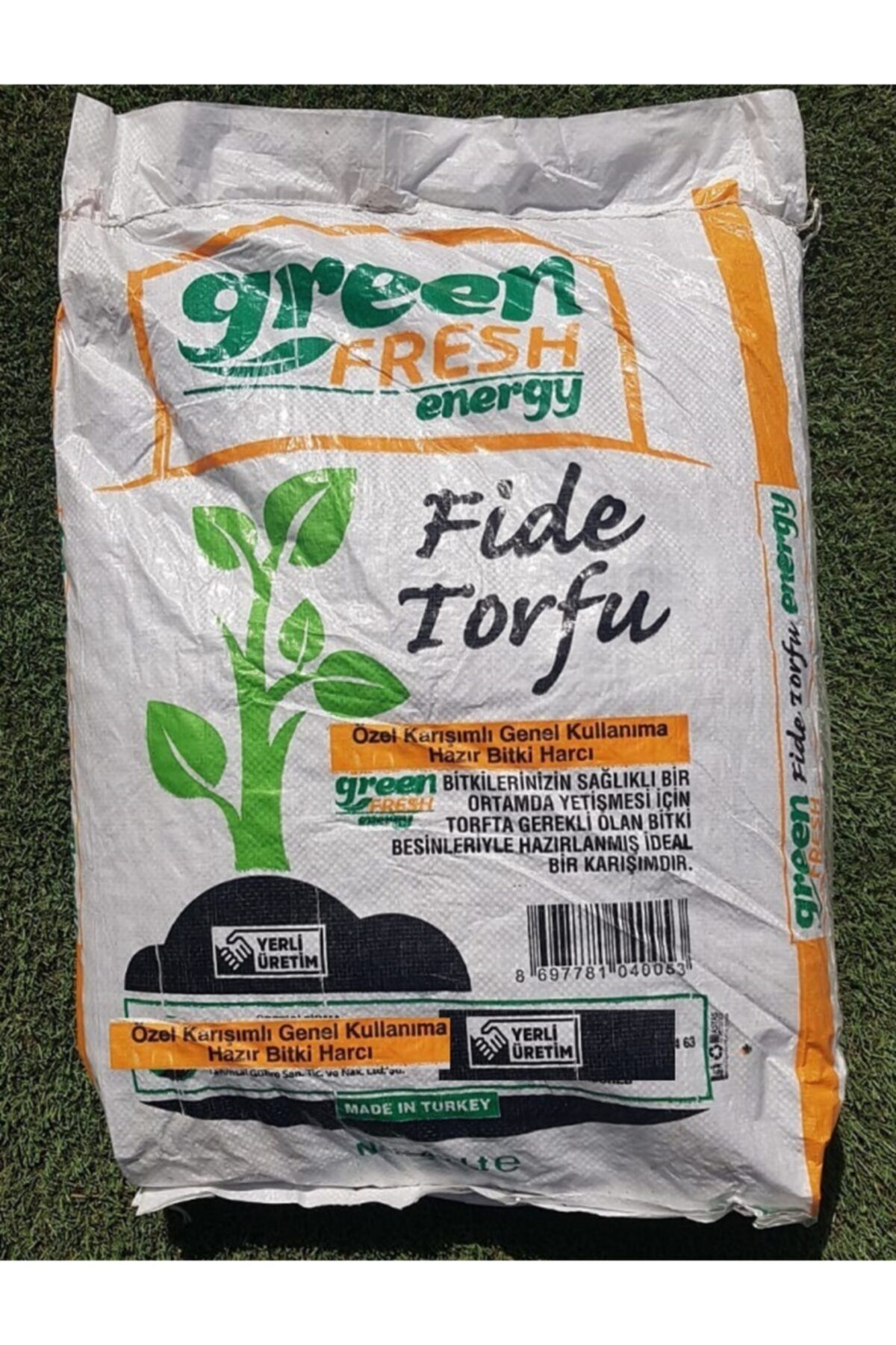 green fresh Torf  Çiçek Toprağı Saksı Toprağı Torf Toprak Perlitli Torf Perlit Torf Karışımı 3 Adet 40 lt