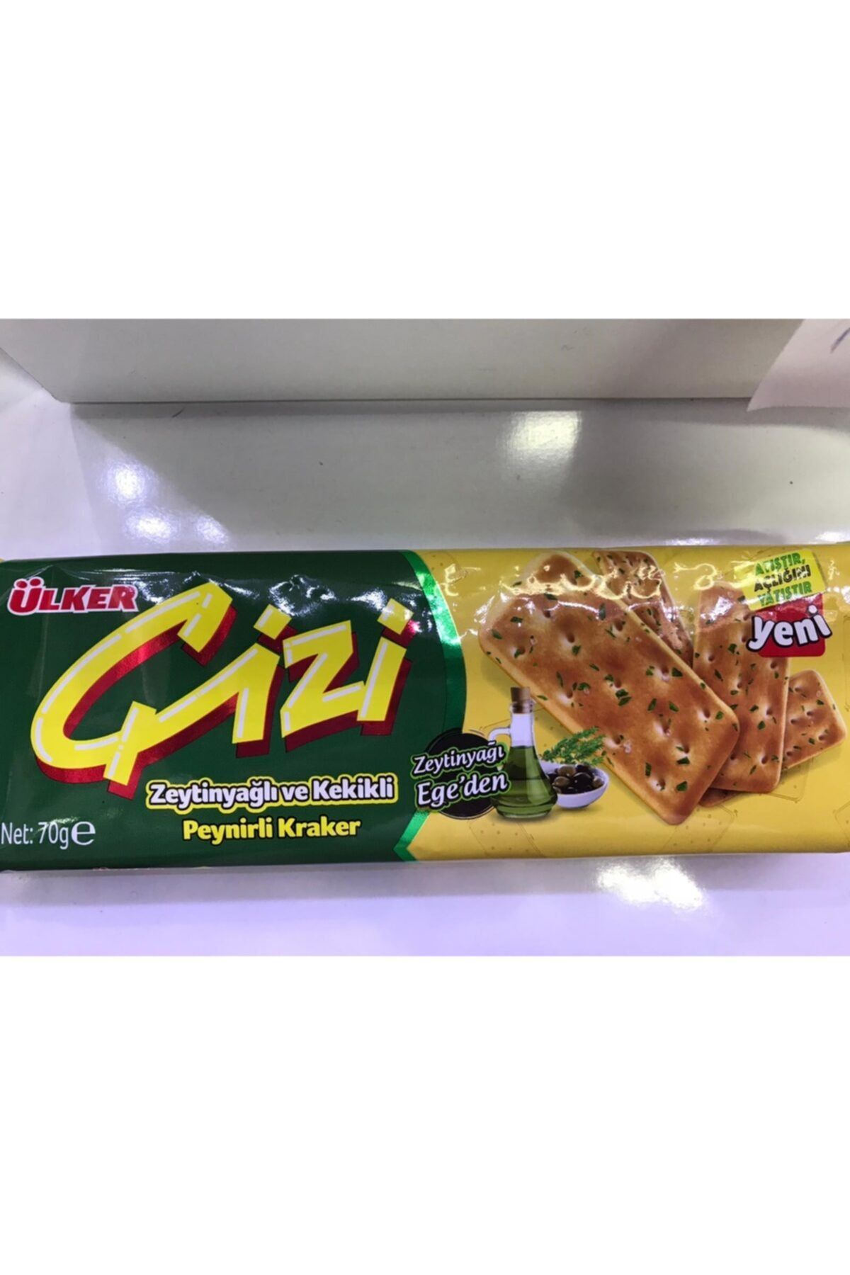 Ülker Çizi Zeytinyağlı Ve Kekikli Peynirli Kraker 70 G*24