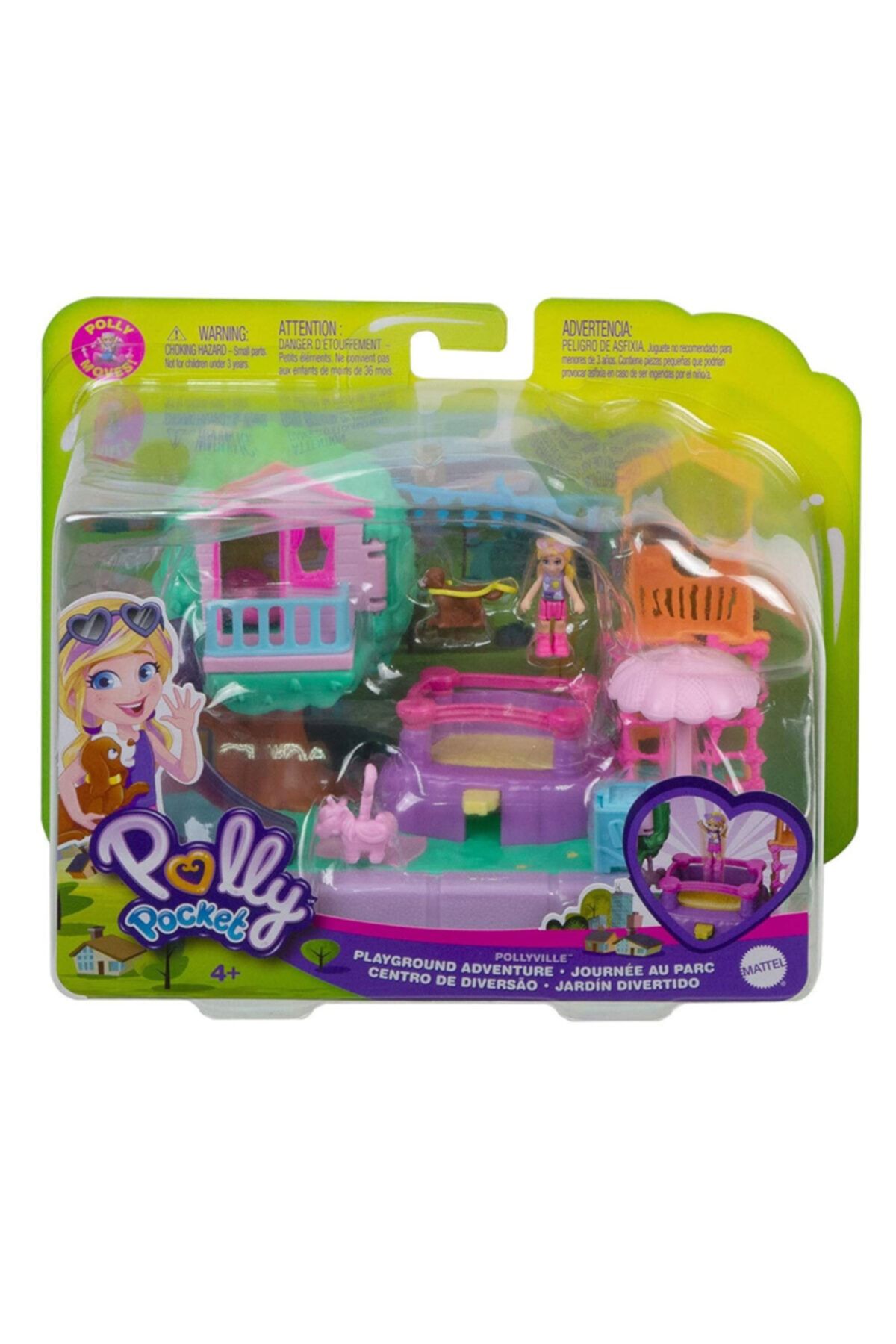 Polly Pocket Doğa Temalı Micro Oyun Setleri Gtm66-gtm67
