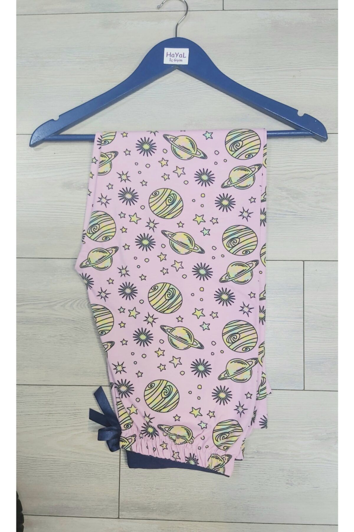 HAYAL Pamuklu Uzay Desen Pijama Altı