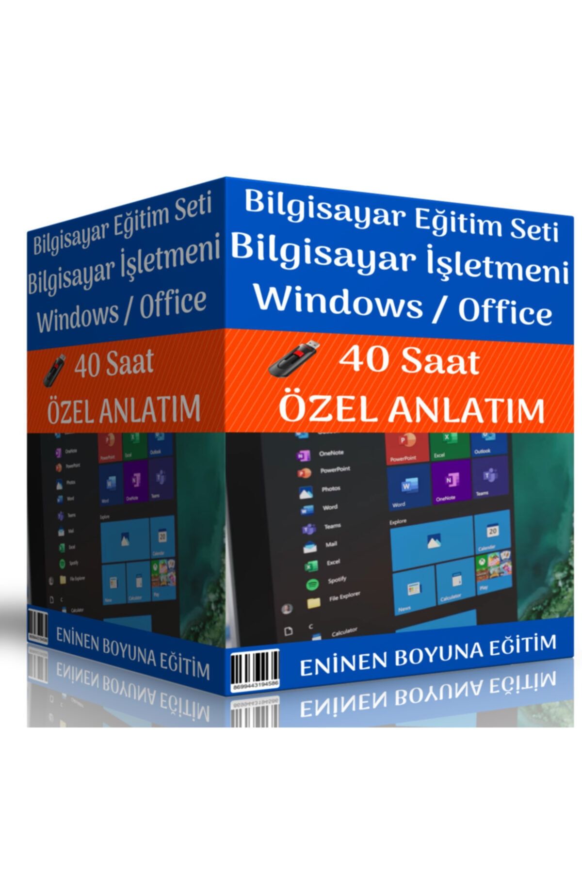 Enine Boyuna Eğitim Enine Boyuna Bilgisayar Eğitim Seti (40 Saat Özel Anlatım)