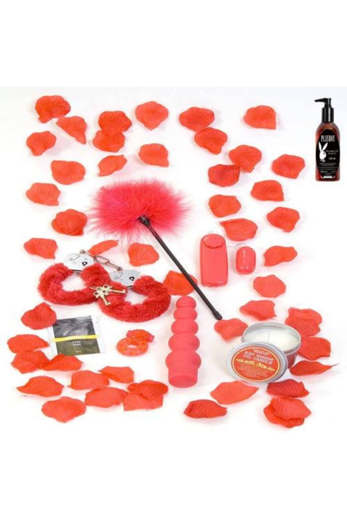 HİNTOHU Red Romance Gift Set Masaj Yağı Hediyeli