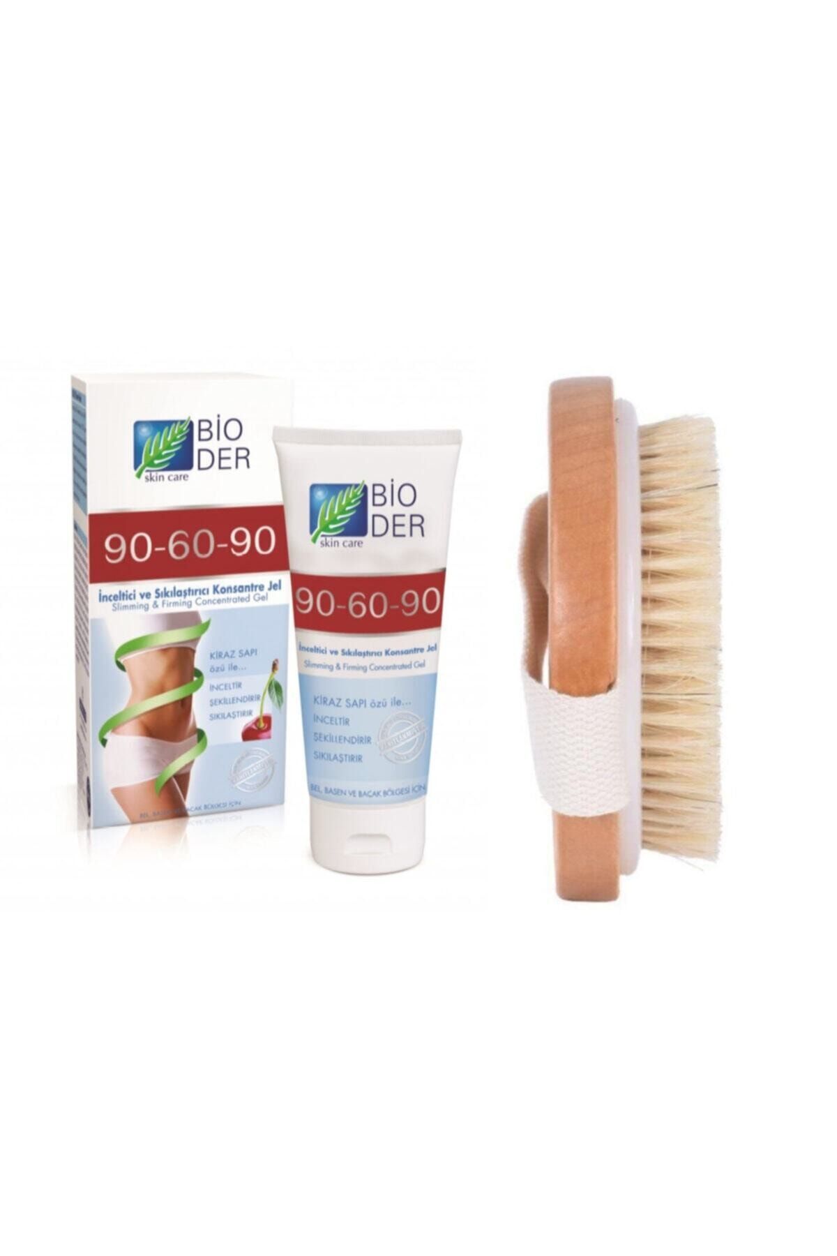 Bioder 90-60-90 + Doğal At Kılı Selülit Fırçası