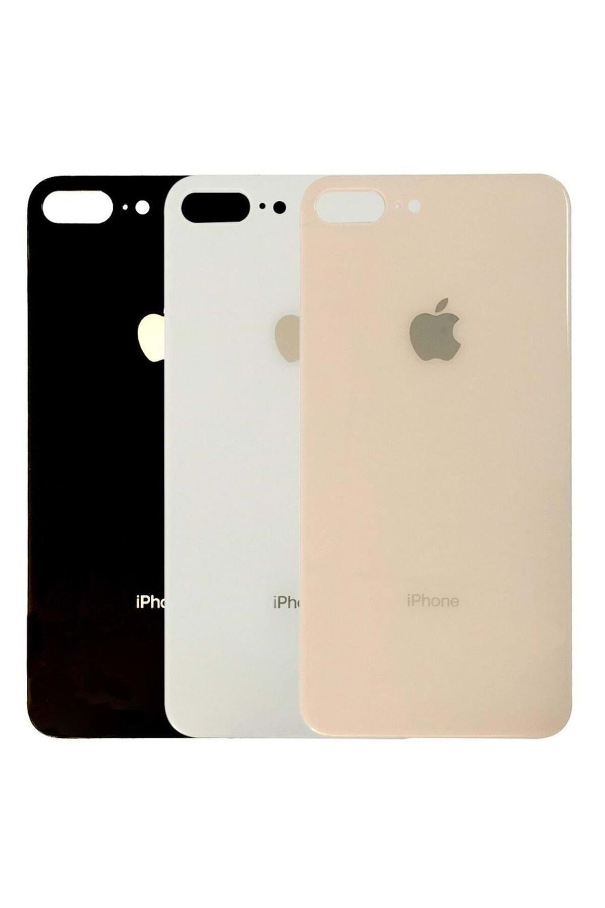 Tk Tech İPhone 8G PLUS Siyah Arka Kapak Batarya Pil Kapağı