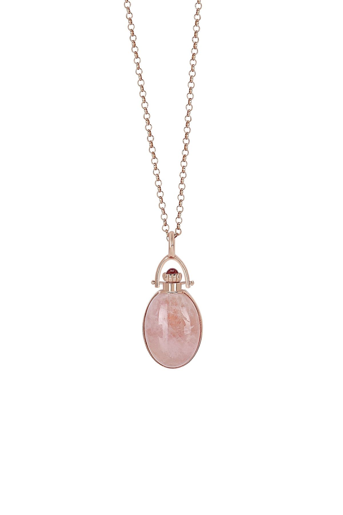 Melie Jewelry Heka Pembe Parfüm Kolye