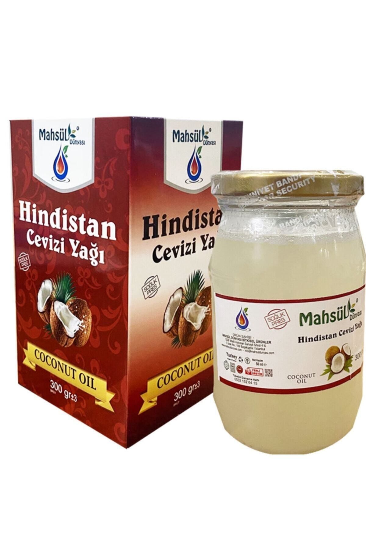 Mahsül Dünyası Organik Hindistan Cevizi Yağı 300ml
