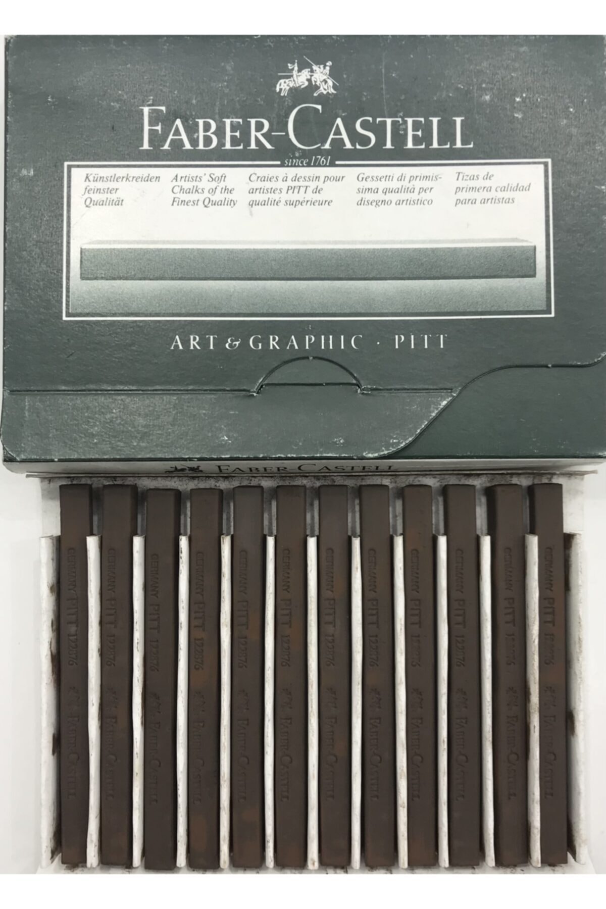 Faber Castell Faber-castell Pitt Monochrome Eskiz Pastel Boya 12 li