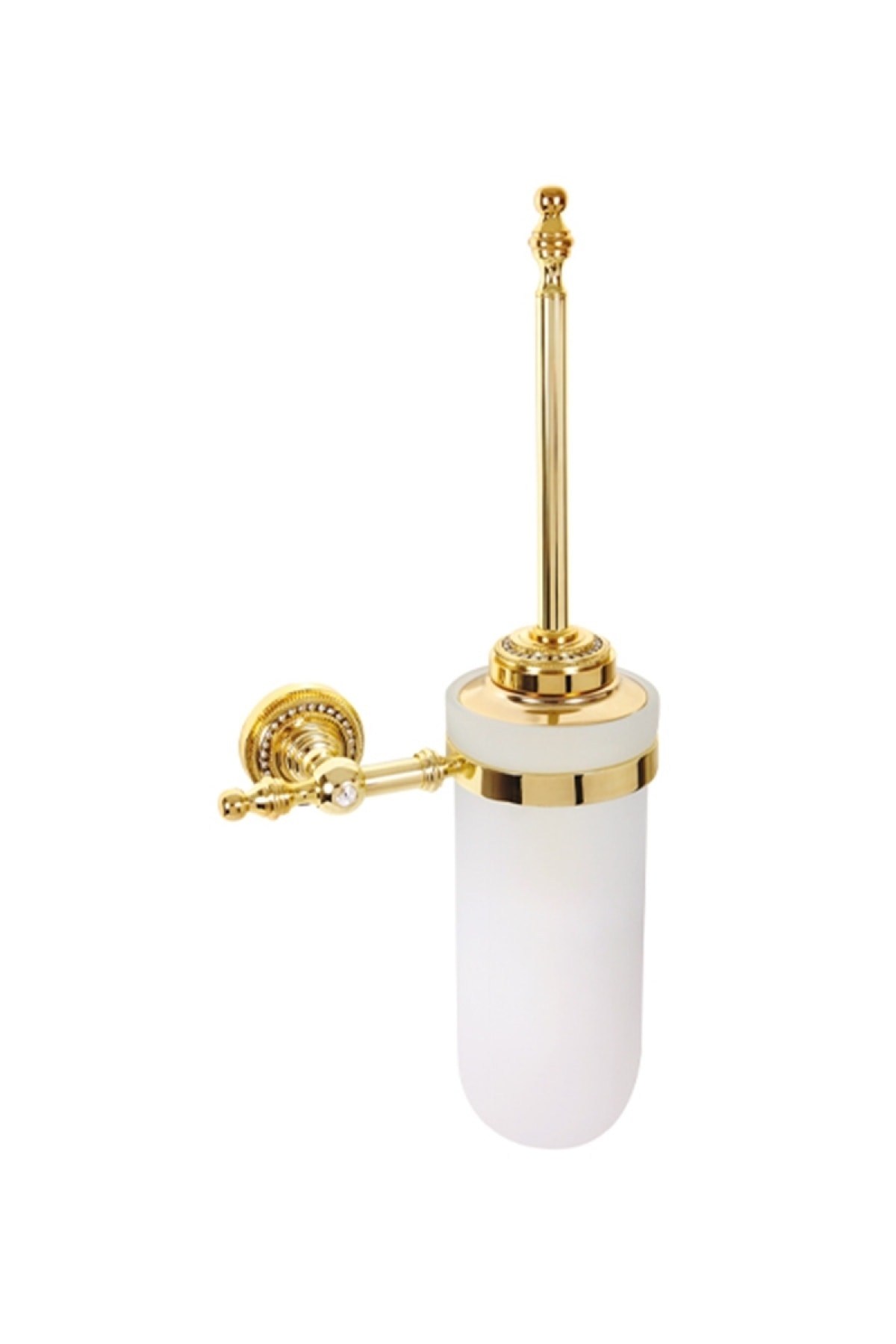 COMFORTBANYO Eldorado Gold Montajlı Pirinç Klozet Fırçalık 7805