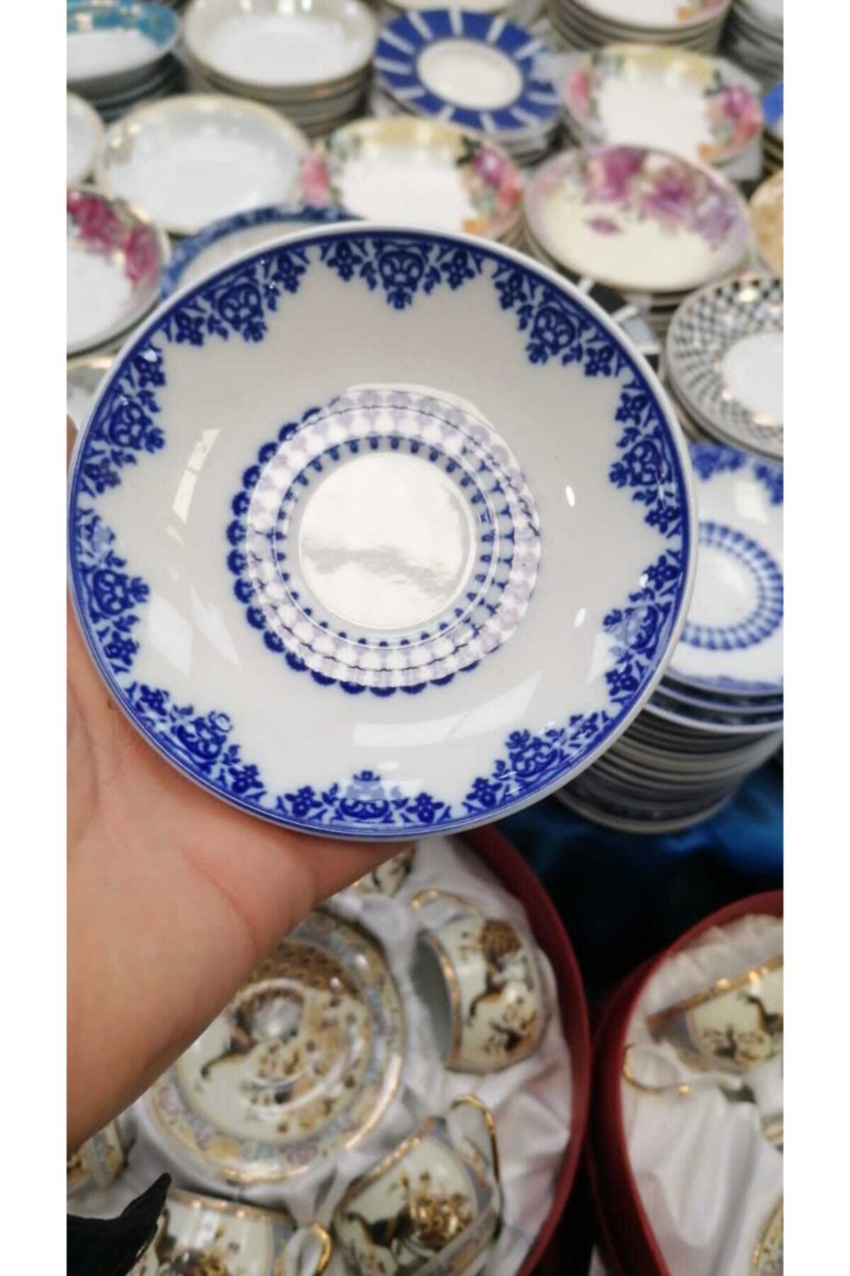 Zelishome Porselen  Çay Tabağı 6 Adet