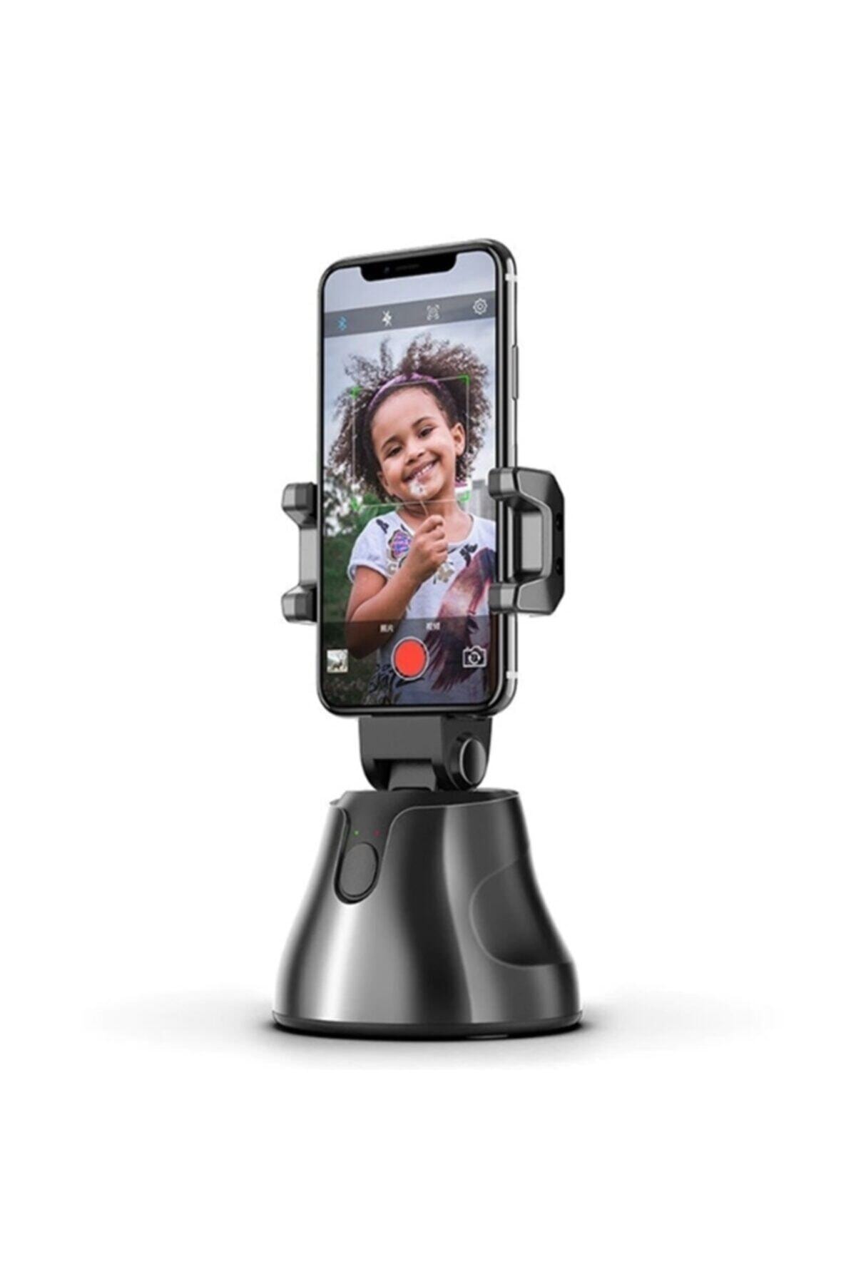 VERATEK Apai Genie 360° Akıllı Selfie Sosyal Medya Video Takip Asistanı Tripod – Siyah