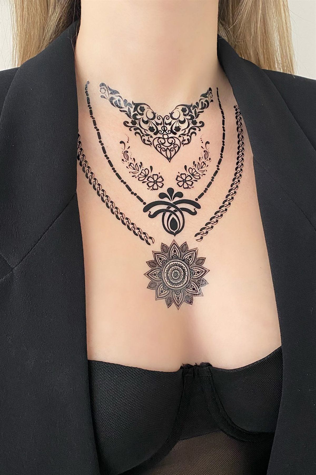 TAKIŞTIR Motifli Geçici Dövme Tattoo