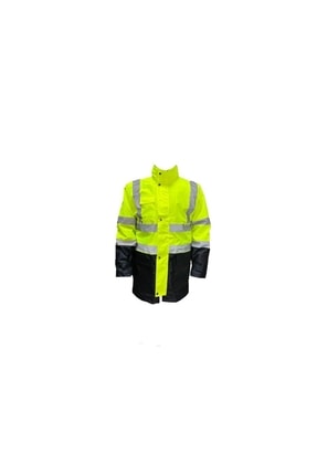 5+1 Reflektörlü Kışlık Parka Mont Içi Çıkmalı Kaban Xxl Beden Image 0