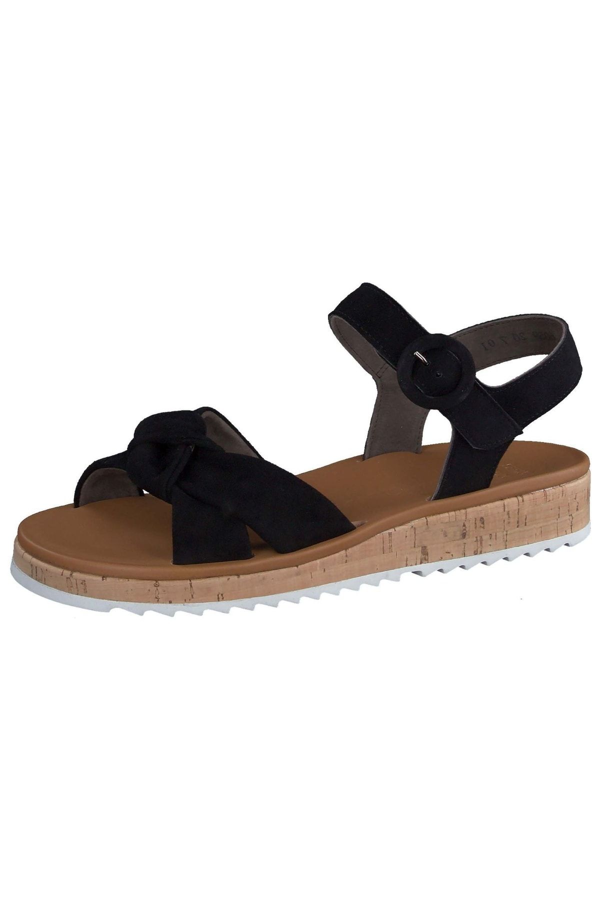 Paul Green Sandals Black Flat Trendyol