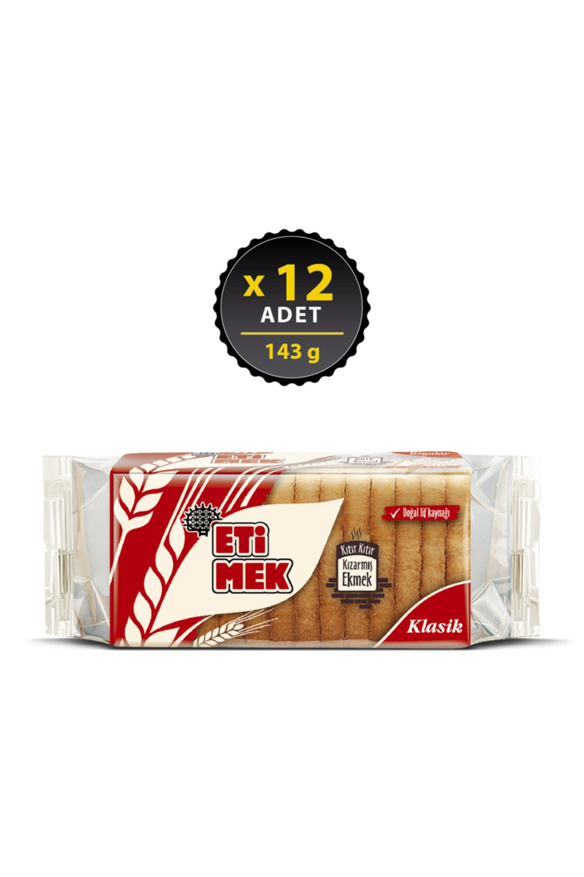 Eti Klasik Etimek 143 g x 12 Adet