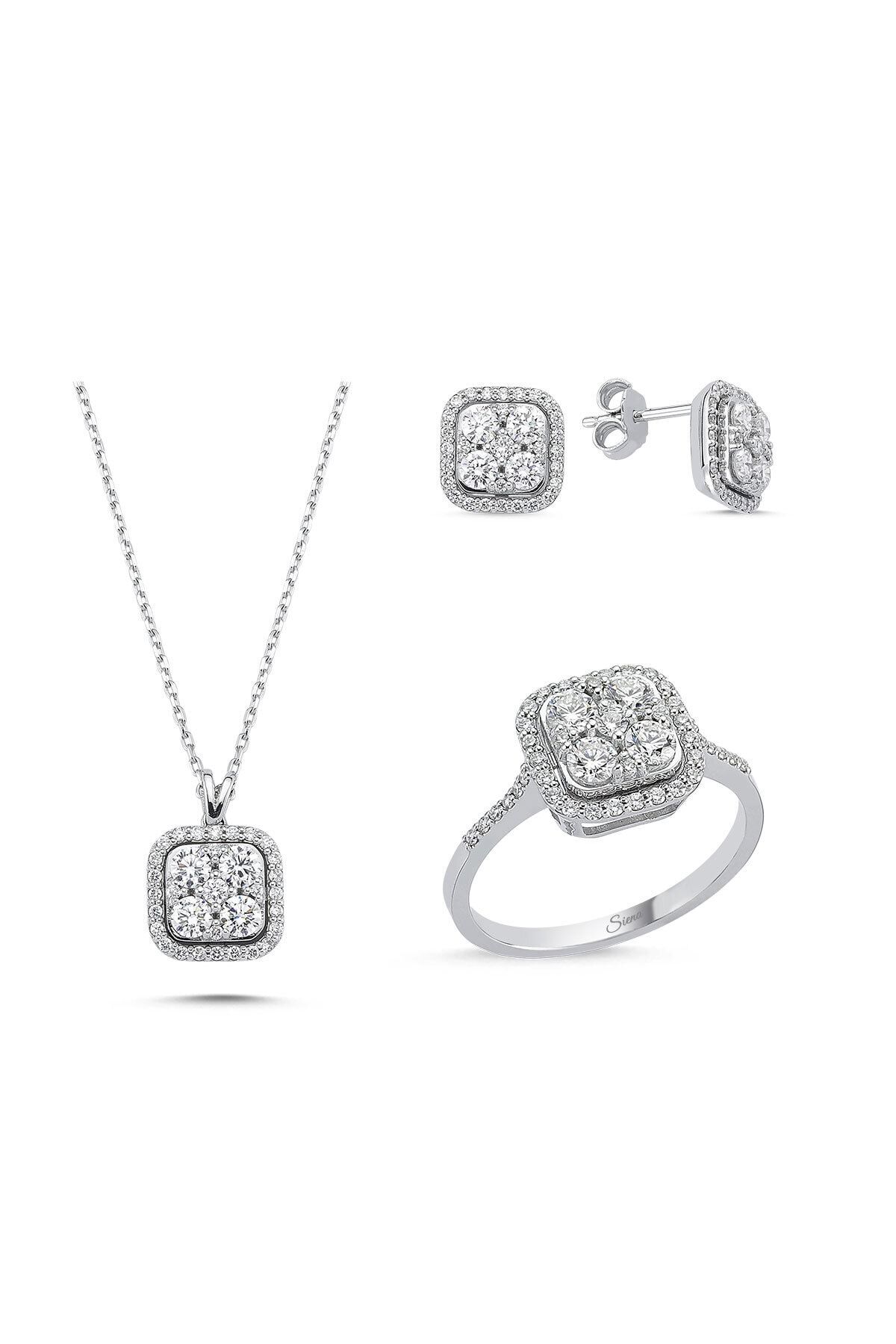 Siena 2,4 Karat Pırlantalı Mini Set