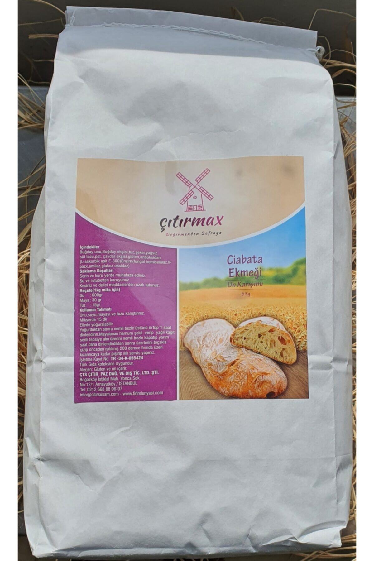 Çıtırmax Ciabata Ekmeği Un Karışımı 5 Kg
