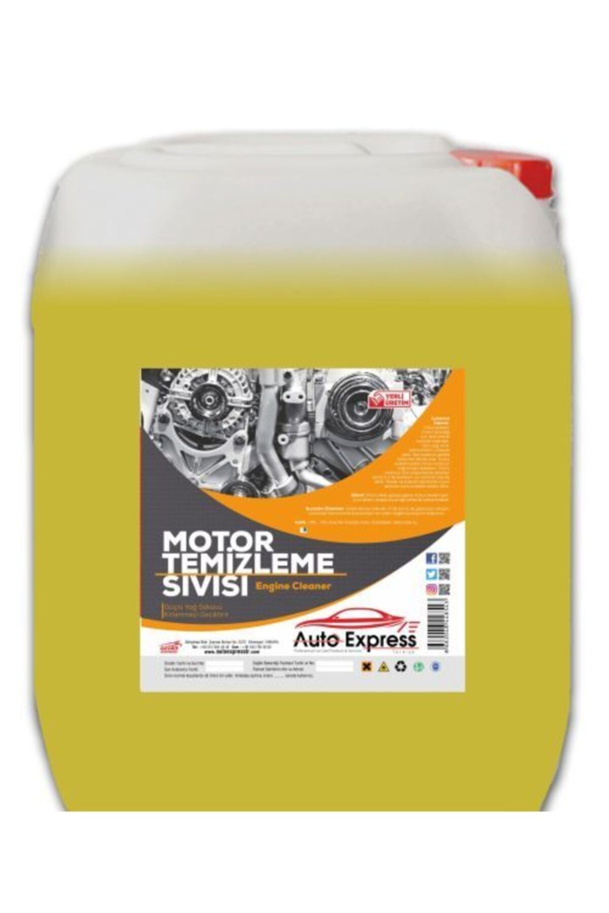 AUTOEXPRESSTÜRKİYE Auto Express Susuz Motor Temizleyici 20 Kg