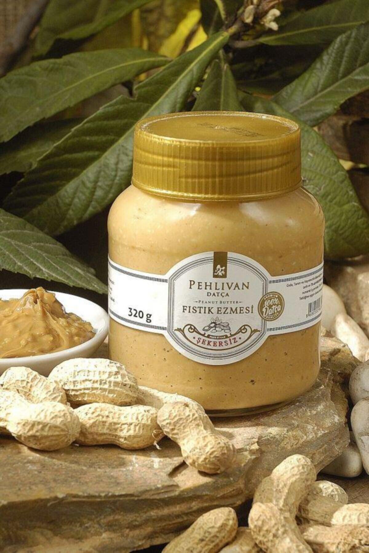 PEHLİVAN DATÇA Şekersiz Fıstık Ezmesi 320 Gr