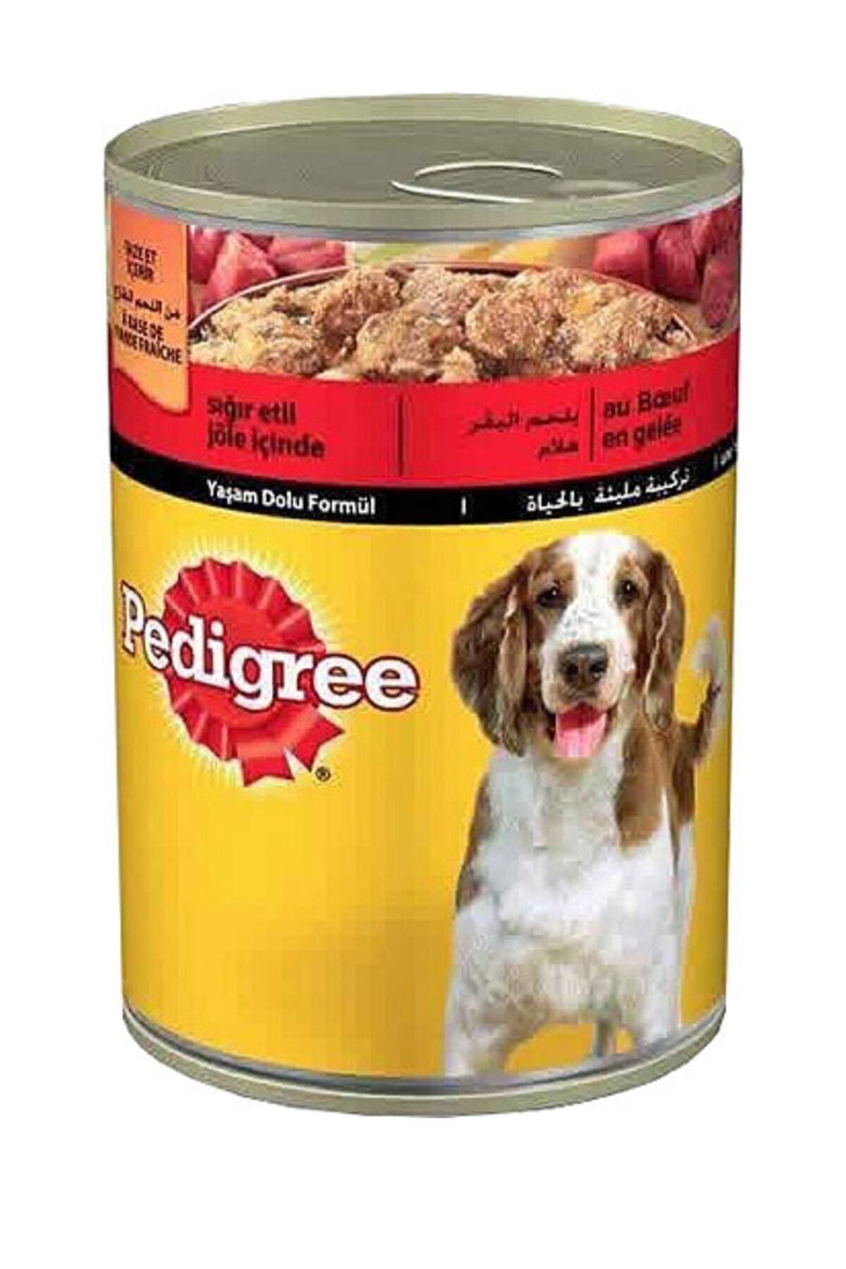 Pedigree 5 Adet Biftekli Köpek Konservesi 400 Gr