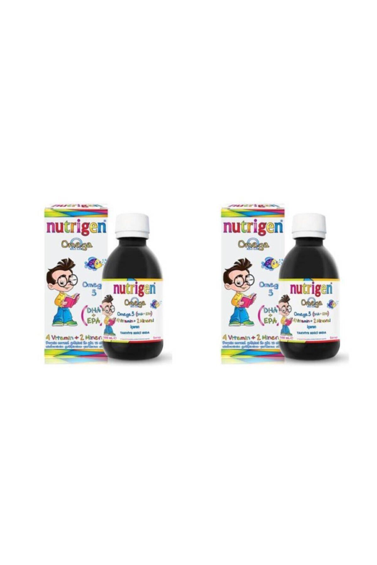 Nutrigen Omega 3 Portakallı Balık Yağı Şurup 200 Ml 2'li Paket