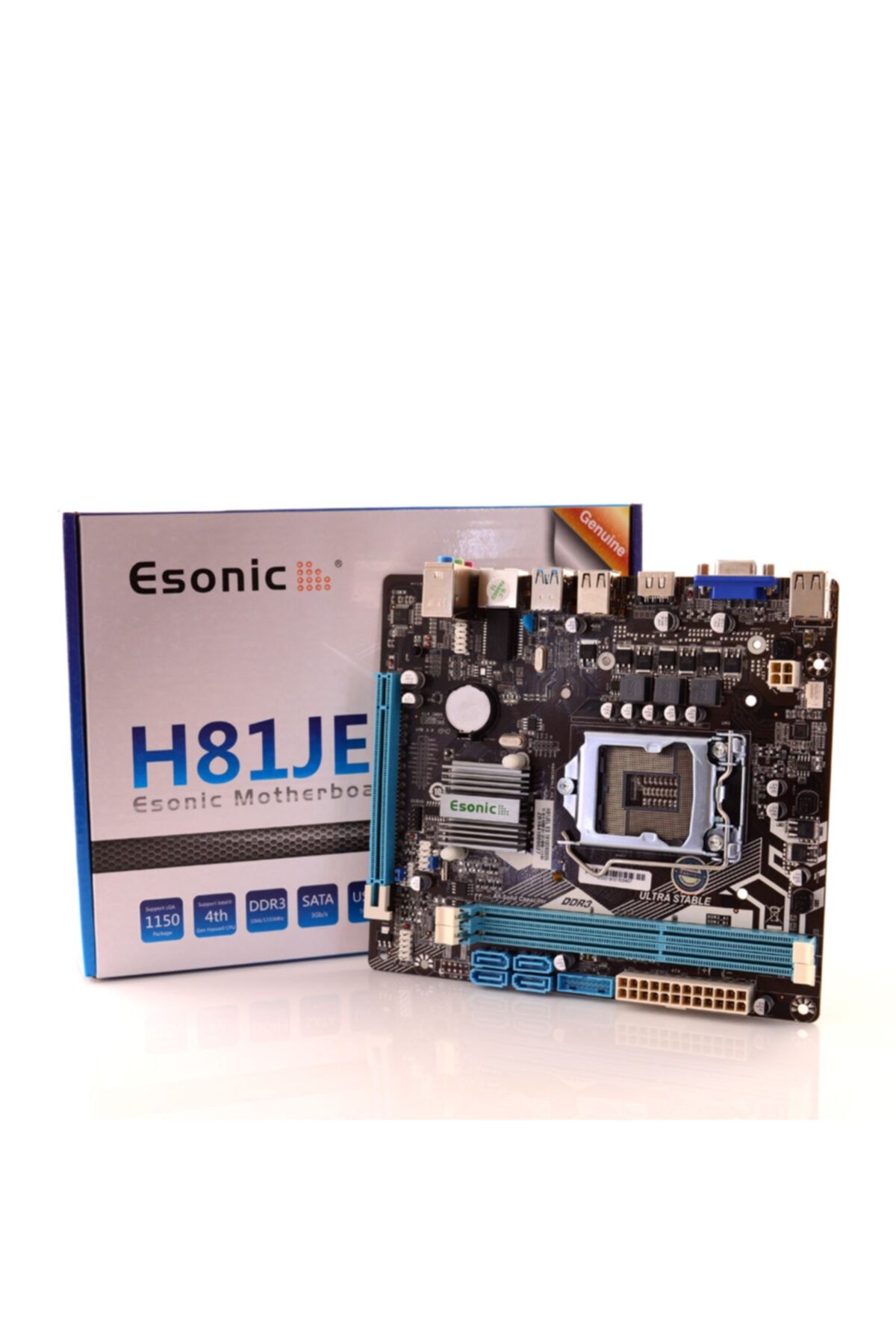 ESONIC Intel H81jel Lga 1150 Pin Anakart Ddr3 Onboard Vga Hdmı