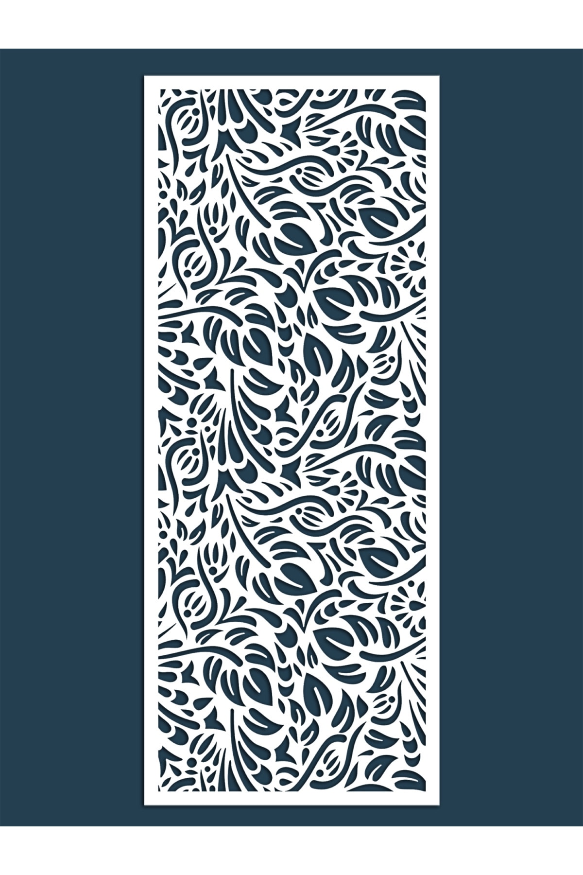 Liar Dekor Liar Ahşap Seperatör (Paravan) - KSP-75 - (18 mm) - (60 cm x 160 cm) - (Beyaz)