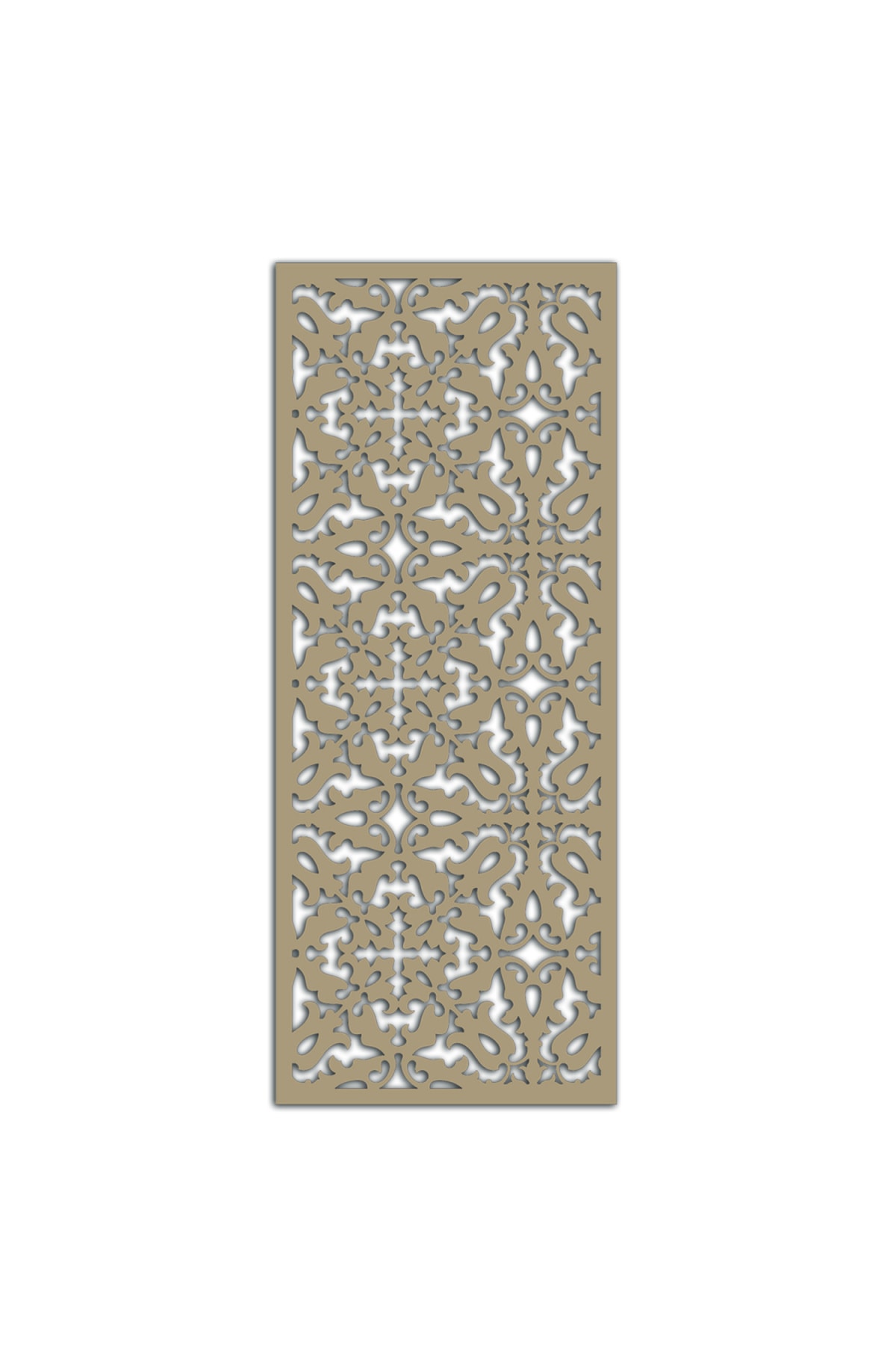 Liar Dekor Liar Ahşap Seperatör (Paravan) - KSP-62 - (10 mm) - (60 cm x 160 cm) - (Ham)