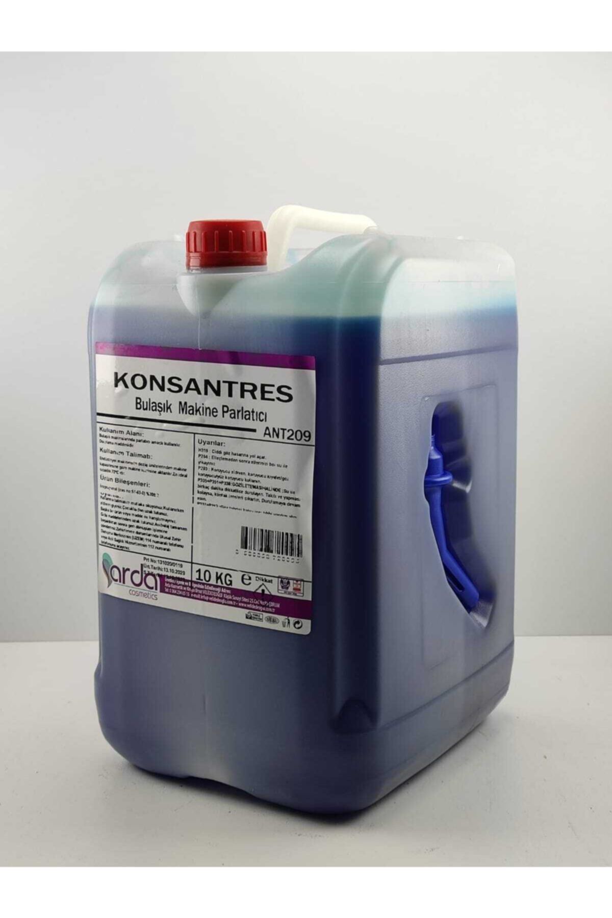 Konsantres Konsantre Bulaşık Makine Parlatıcı 10 Litre