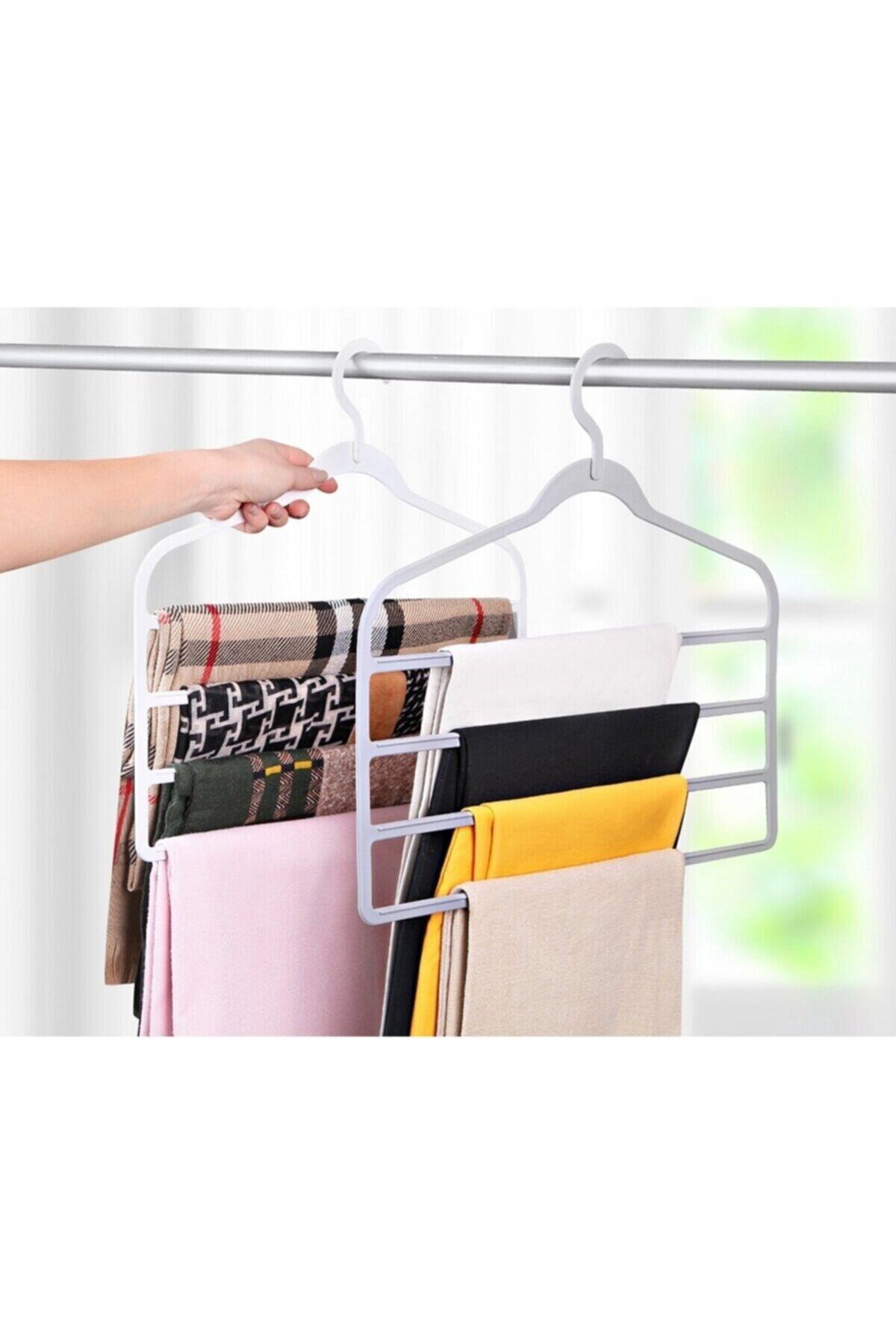 5DM Pantolon Eşarp Askısı - Çok Katlı Askı