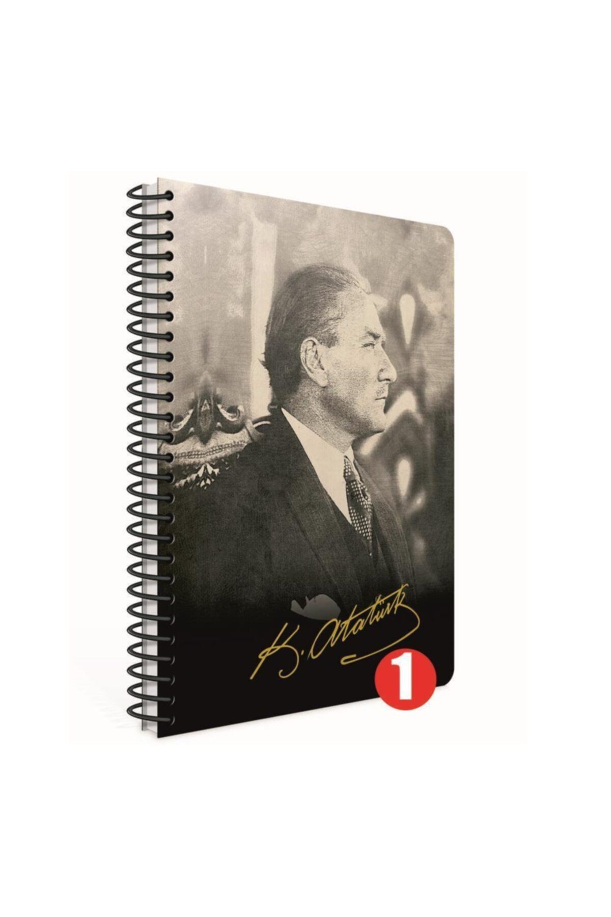 Gıpta Atatürk 2021 17x24 Günlük Ajanda 409-akk Spiralli 1