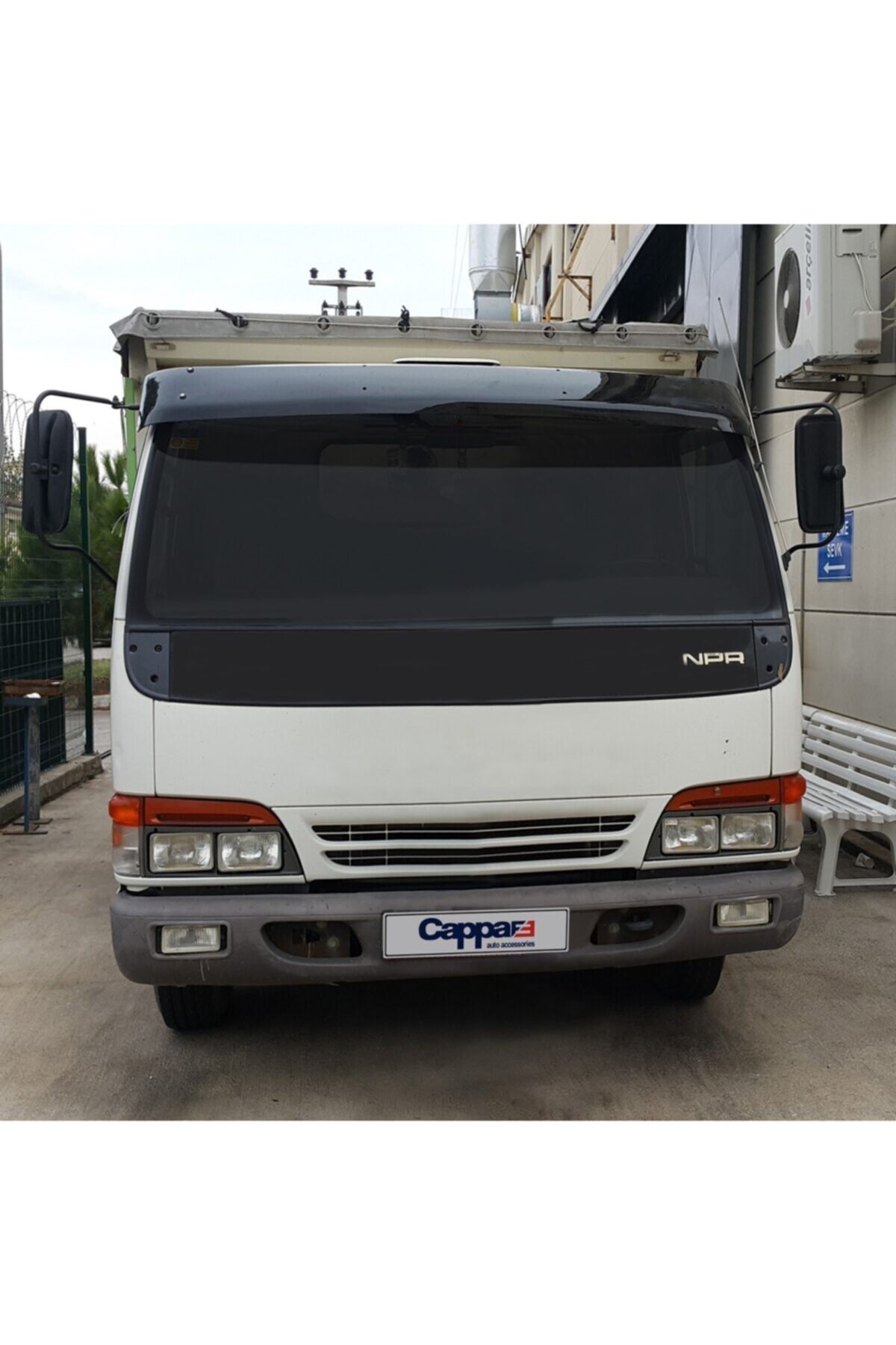 Cappafe Isuzu Npr 2007 2008 2009 2010 Ön Cam Güneşliği Siyah