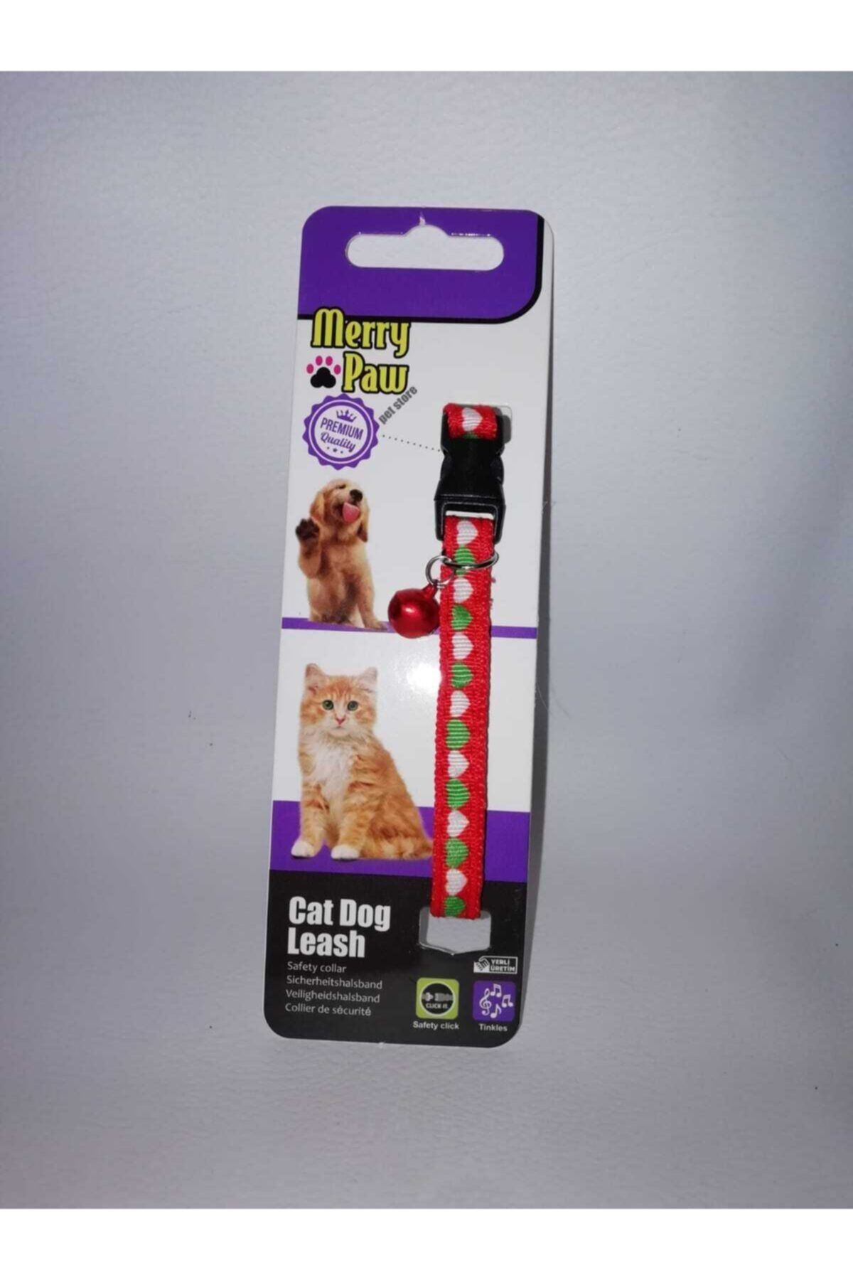 Merrypaw Kalp Desenli Kedi Ve Köpek Boyun Tasması