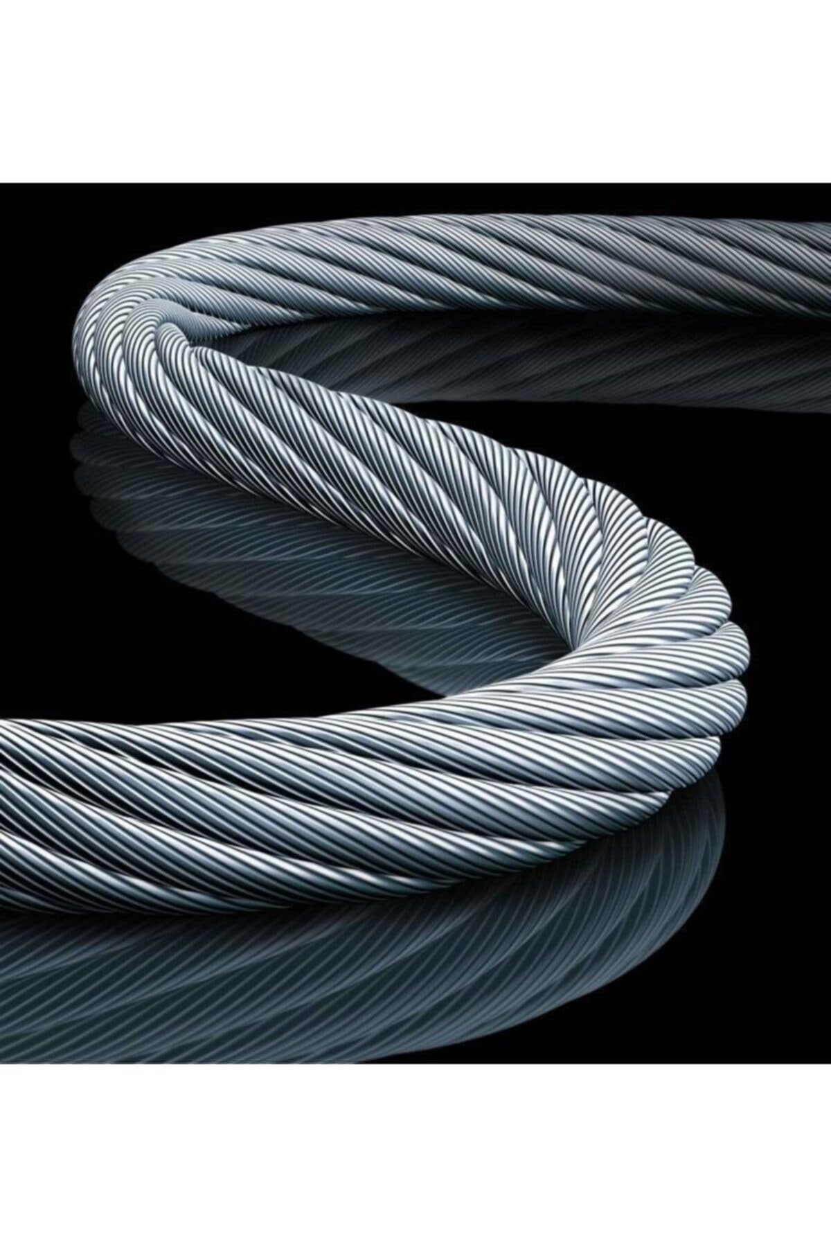 Ennalbur Halat Çelik 8 Mm 1 Metre 6x7