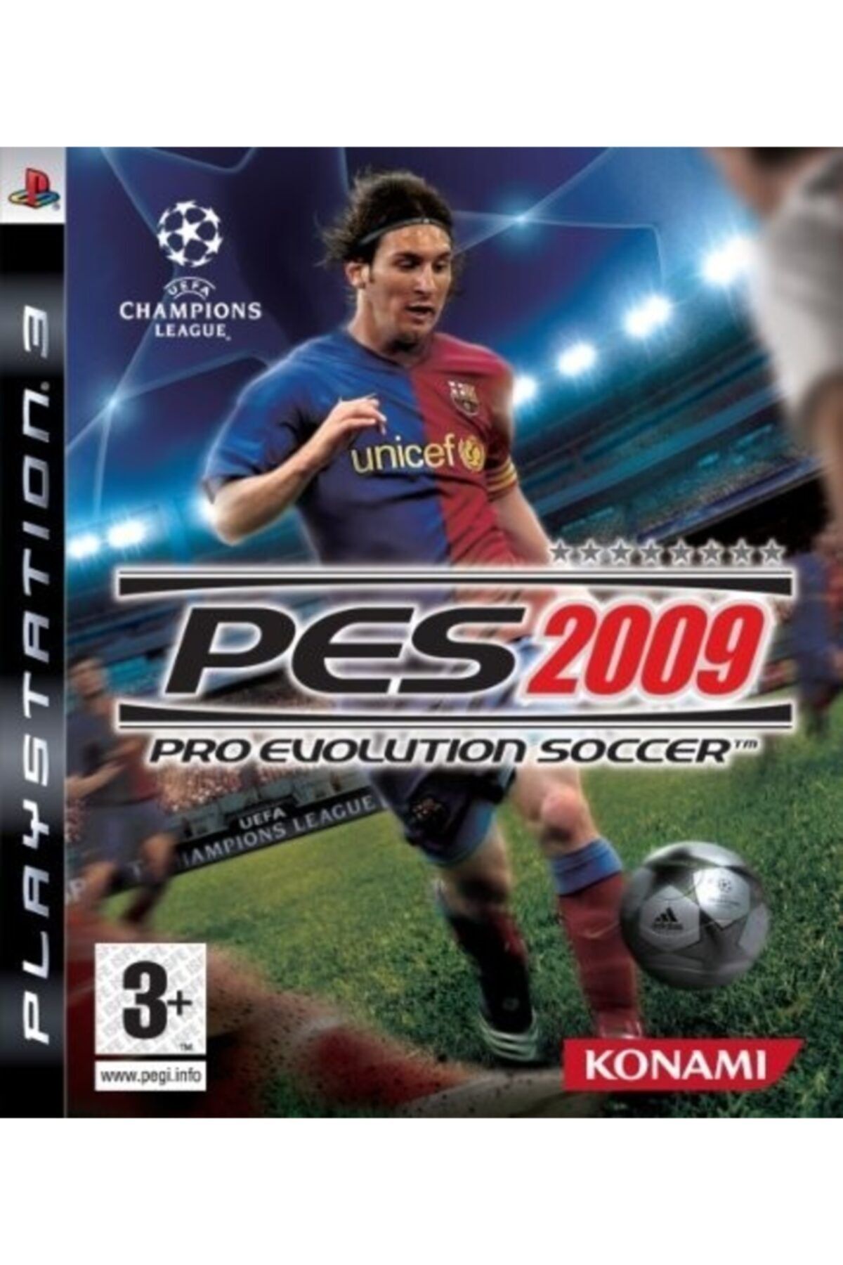 KONAMI Ps3 Pes 2009 - Orjinal Oyun - Sıfır Jelatin