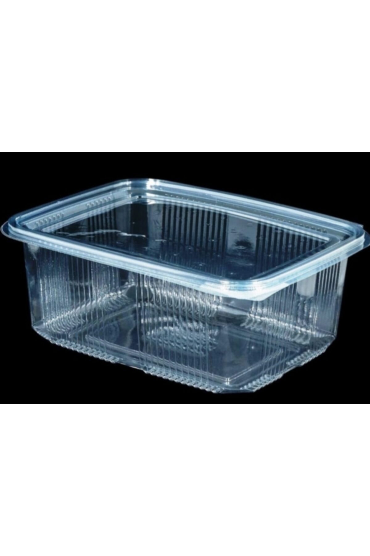 SARAY AMBALAJ Plastik Sızdırmaz Kap 2000cc (100 Adet)