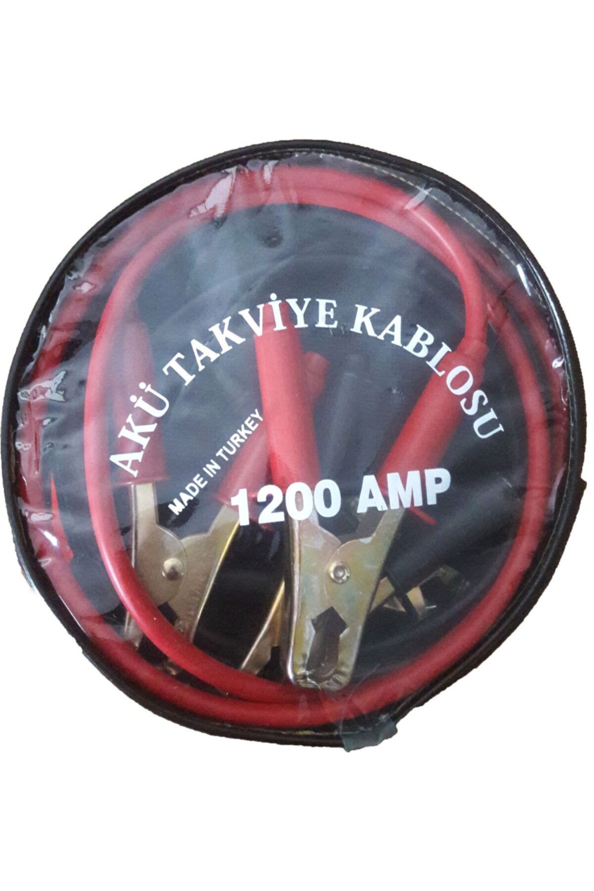 DirayStore Akü Takviye Kablosu 1200 Amper 2 Metre Çantalı Takviye Kablosu