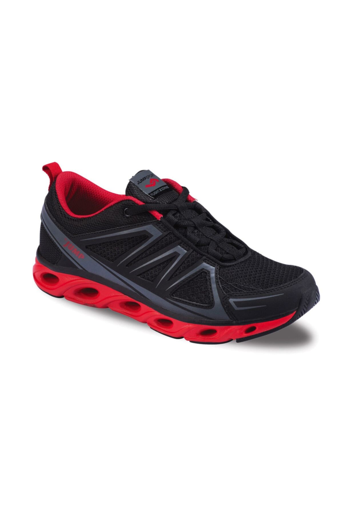 Jump C Dark Grey Black Red Yürüyüş & Koşu 15015